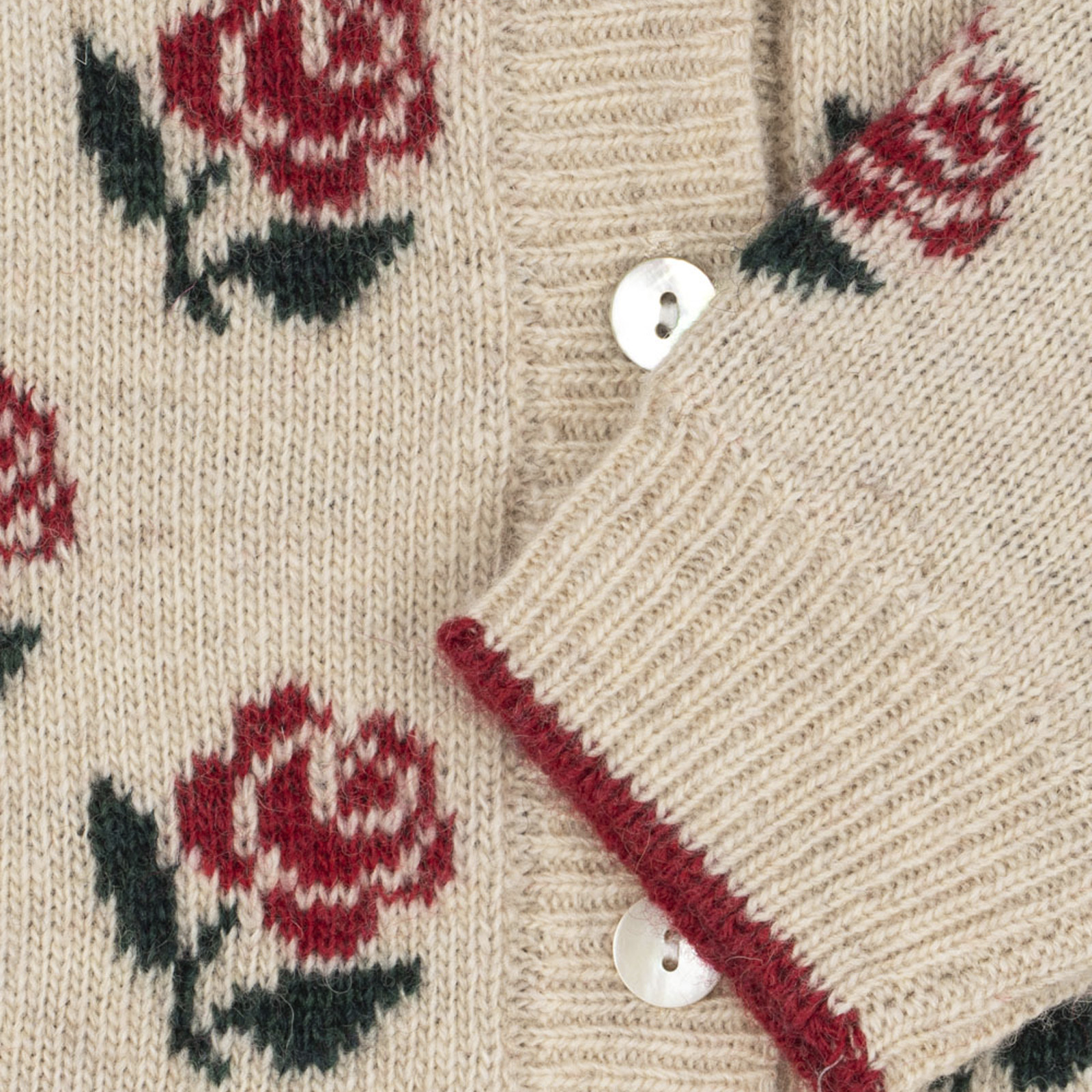 Veste en tricot Belou Rose