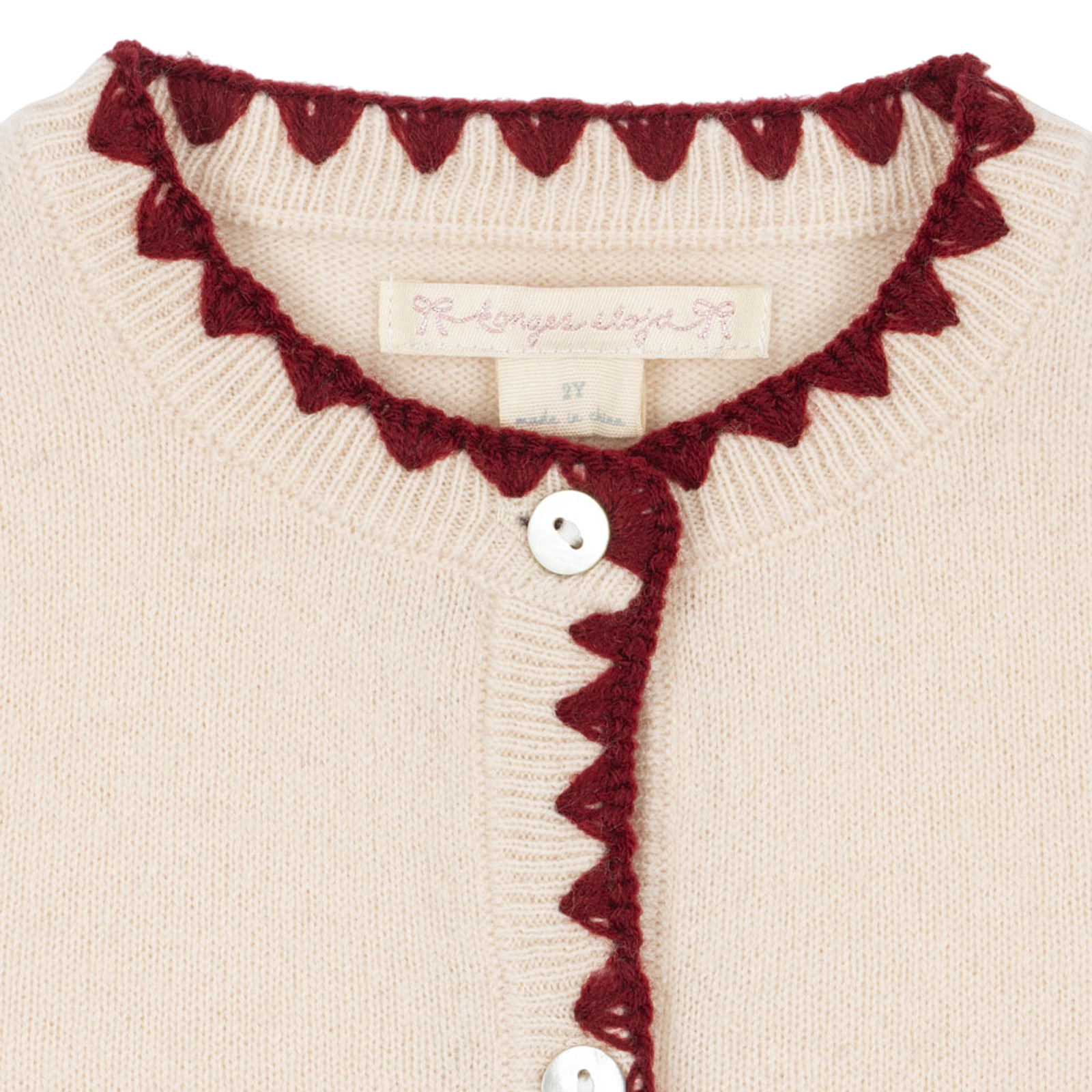 Strickjacke Collette Off White