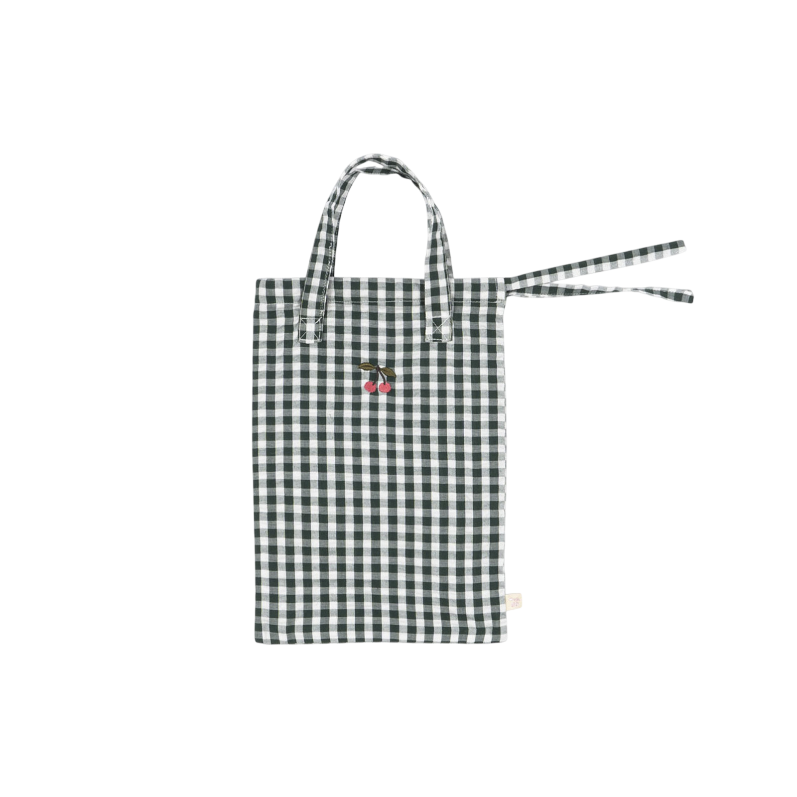 Housse de couette pour poupée Green Check