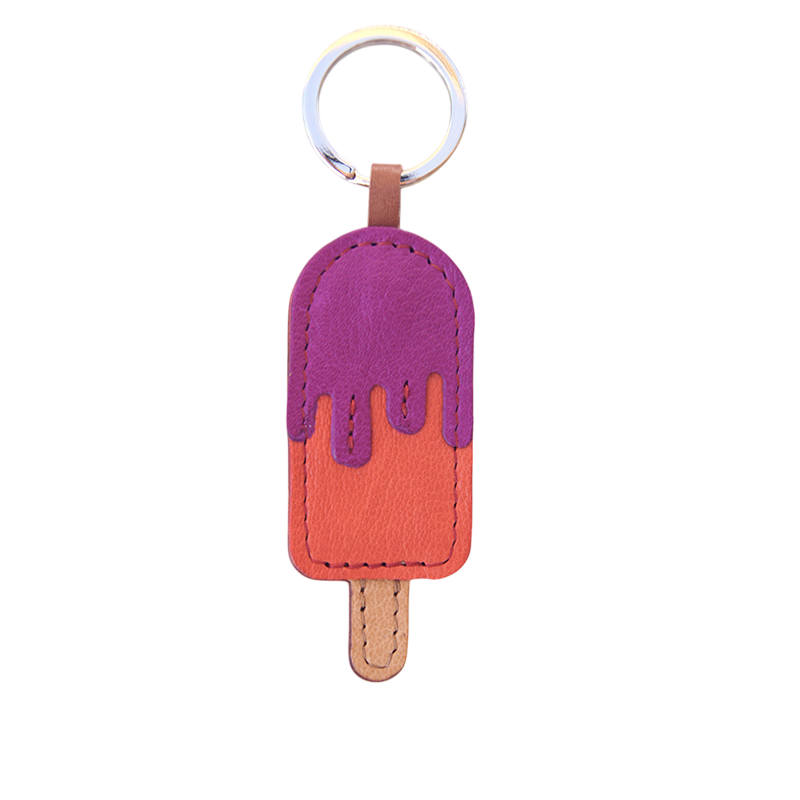 Schlüsselanhänger Sorbet Pink Orange