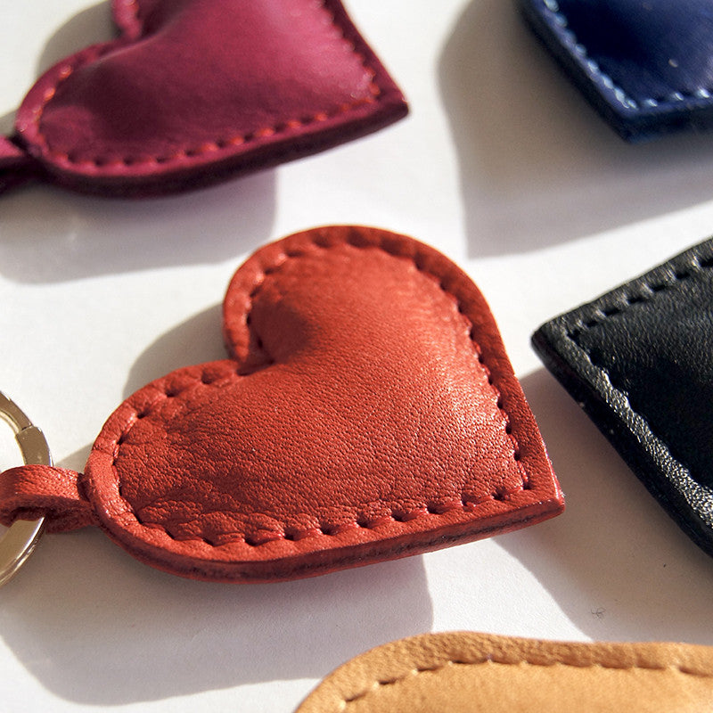 Keychain Heart Orange