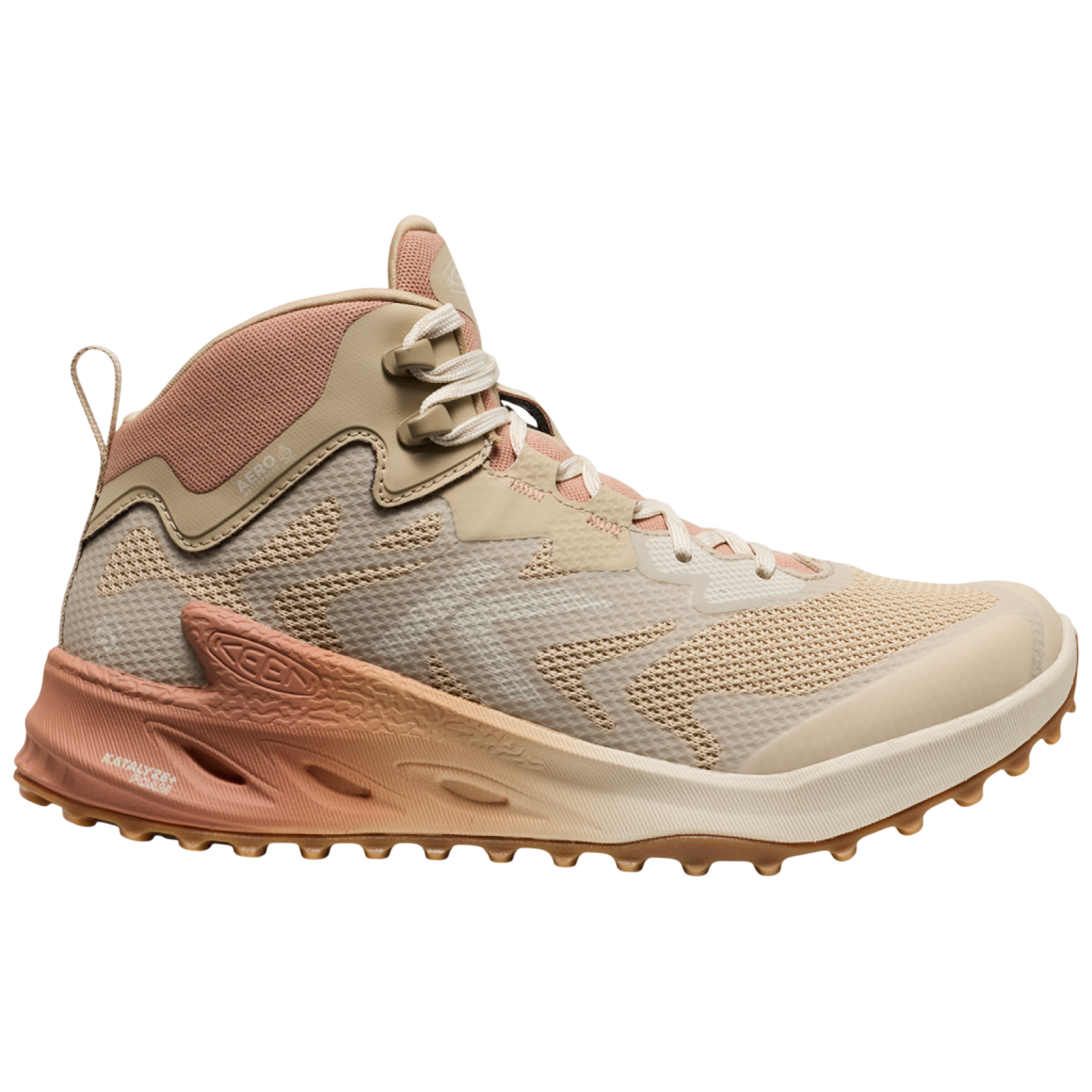 Wanderschuhe W Zionic NXT Mid WP safari/cork