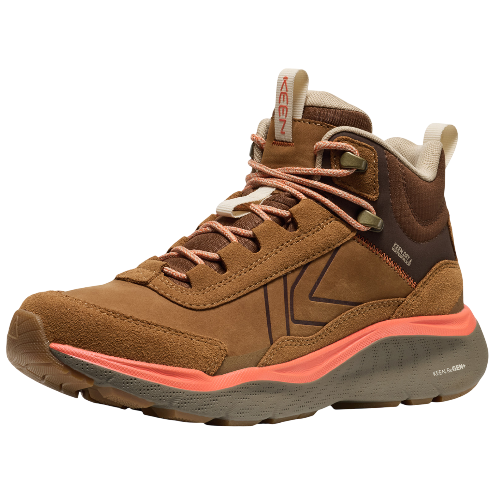 W Leiki Leather Mid WP chipmunk/bison