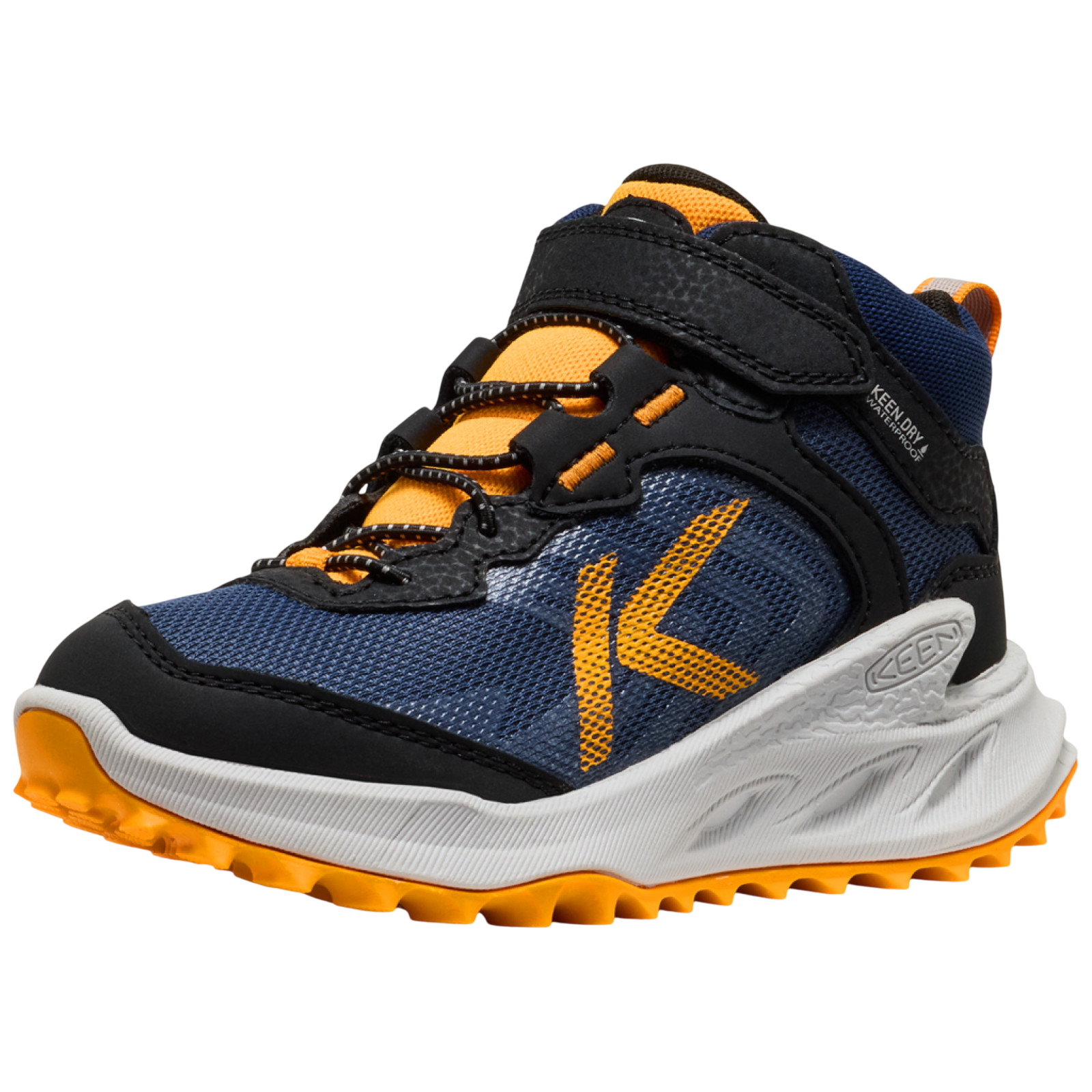 Wanderschuhe C Zionic Mid WP naval academy/bright marigold