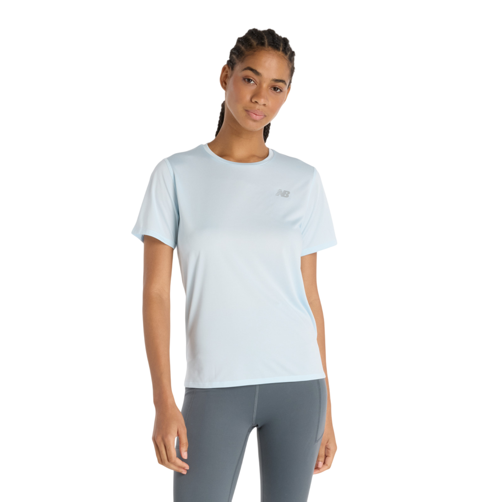 T-shirt W New Balance Short Sleeve frosted glass