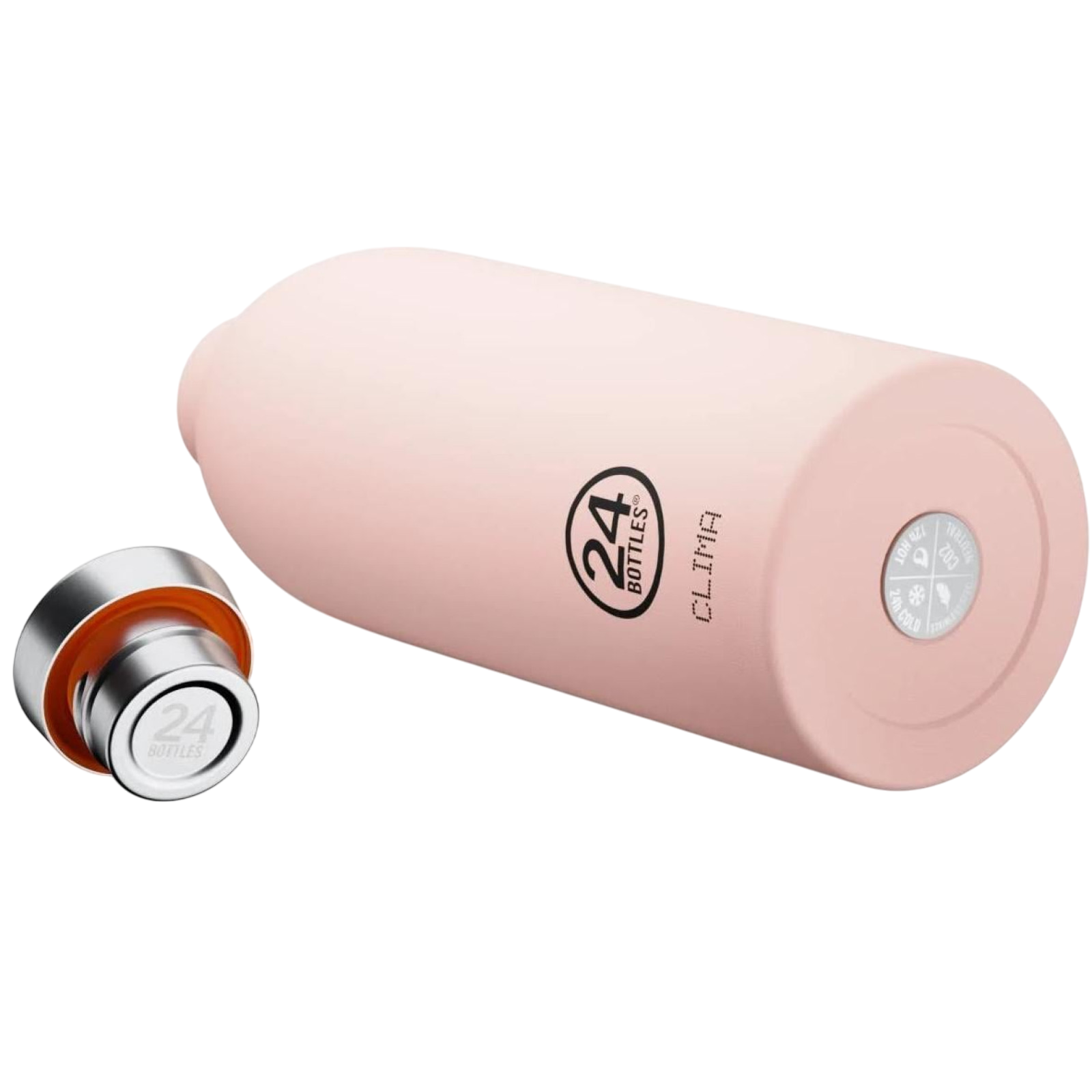 24Bottles thermos bottle Clima 500 ml, Dusty Pink