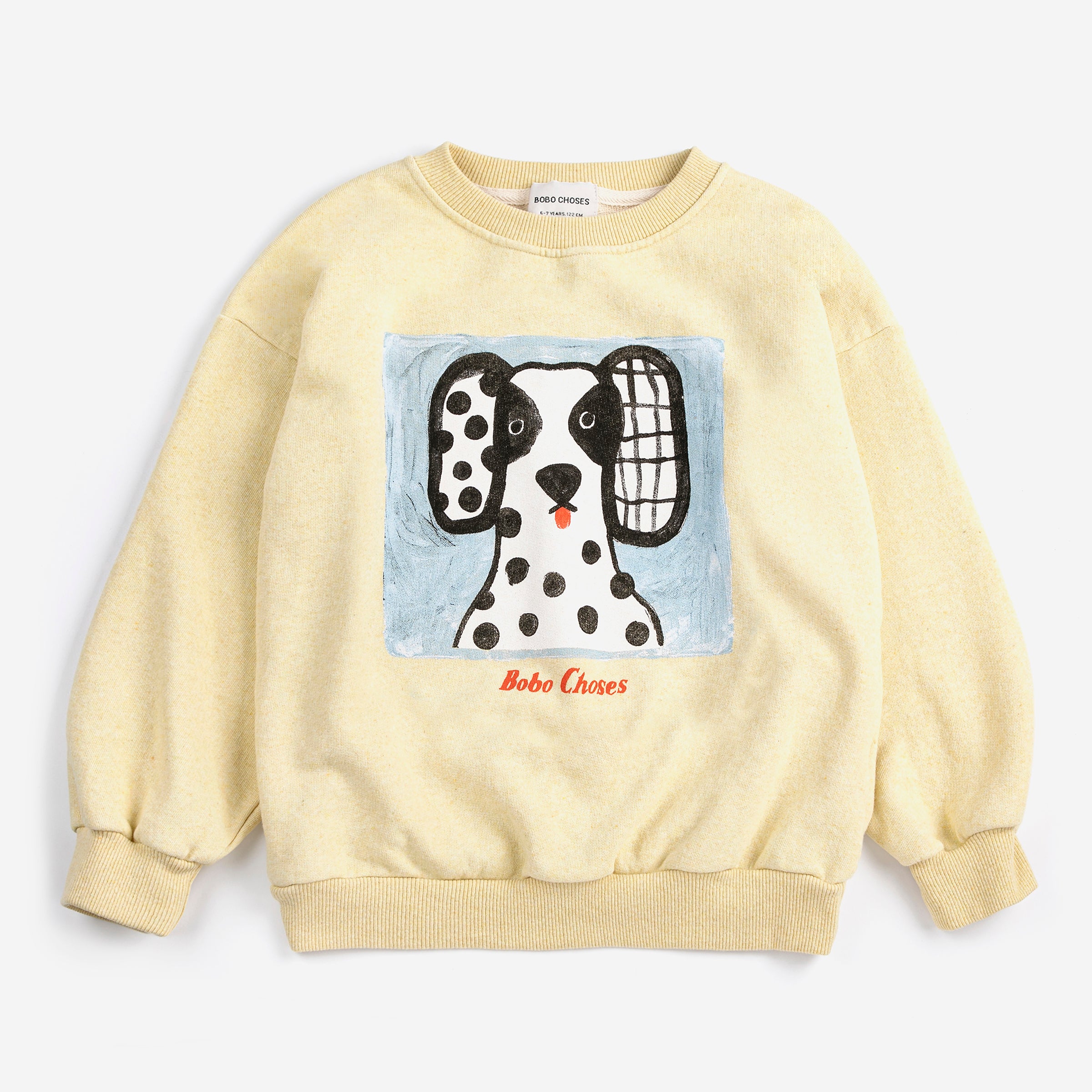 Sweatshirt Van Dog Yellow