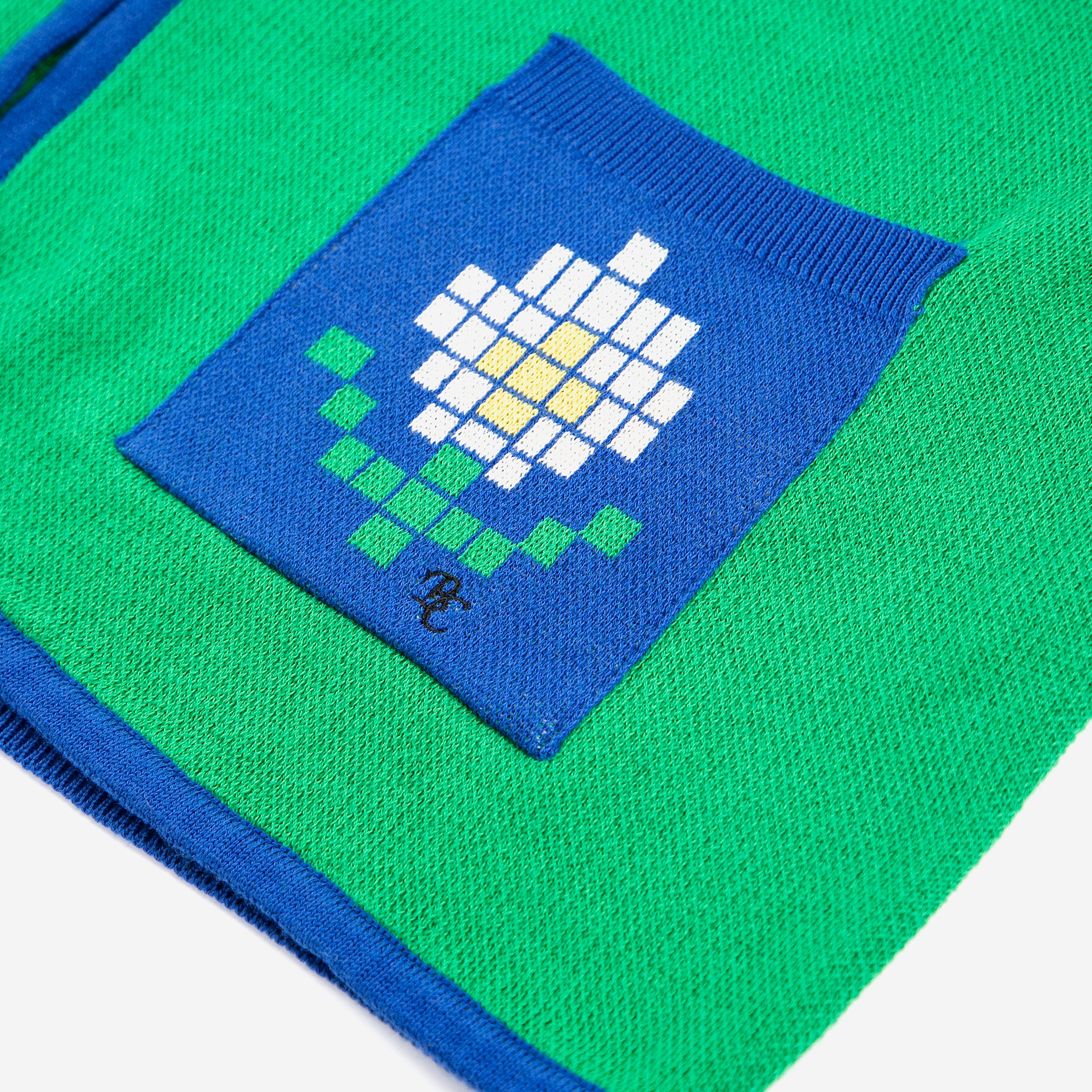 Adult Strickjacke Pixel Daisy