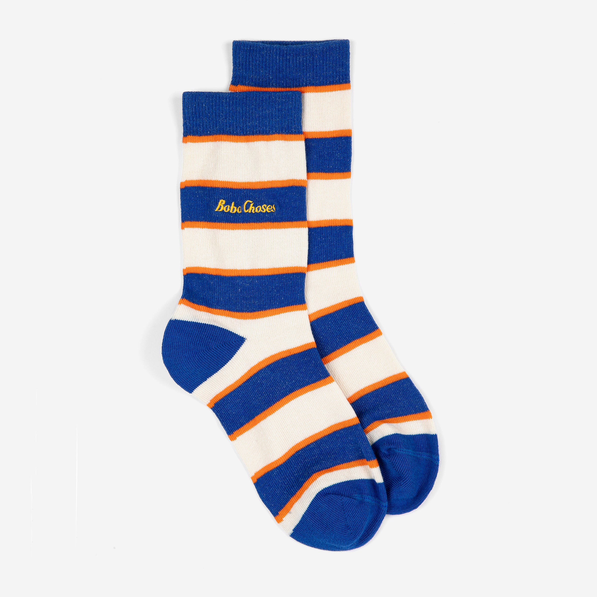 Socken Bobo Choses Striped Blue