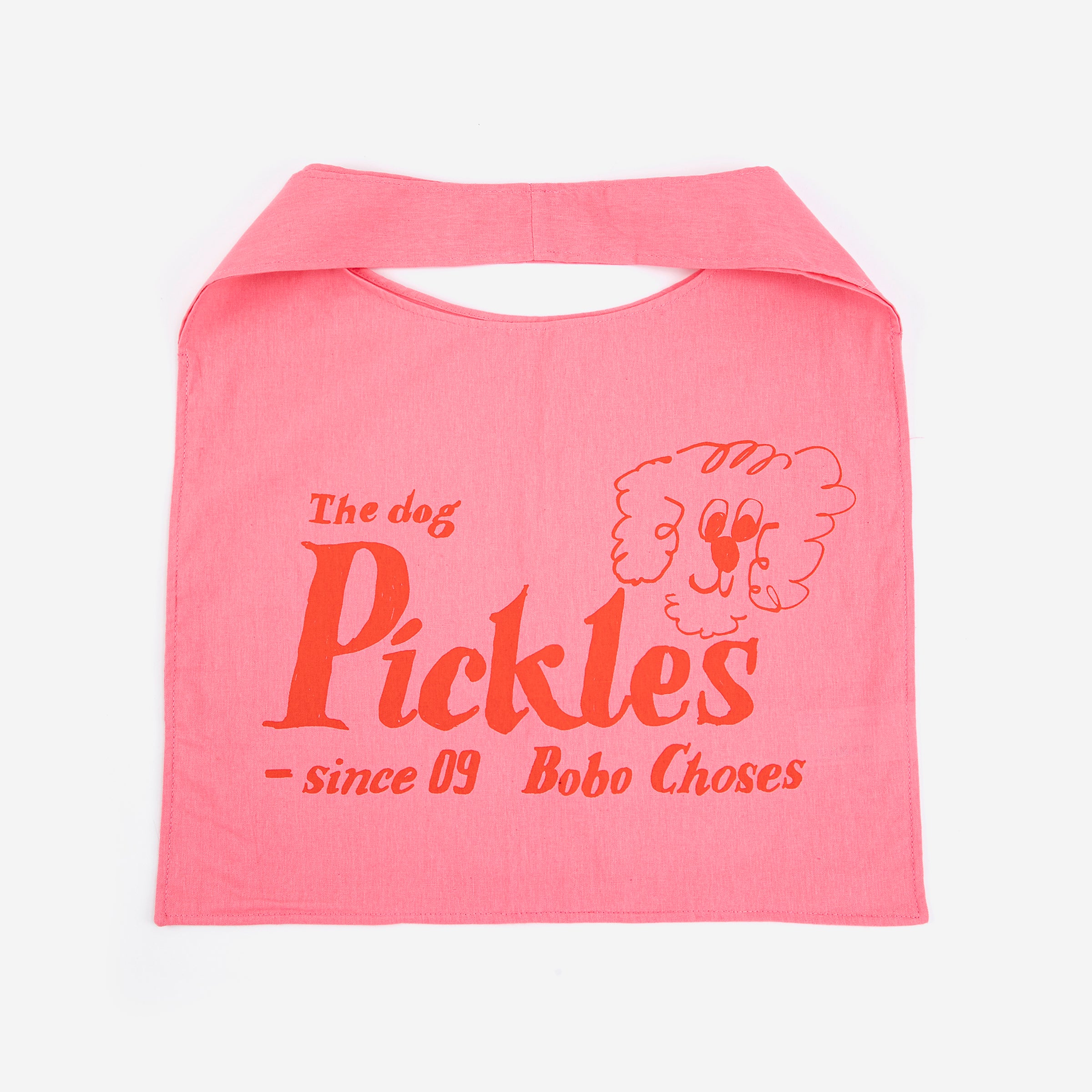 Tragetasche Pickles The Dog Pink