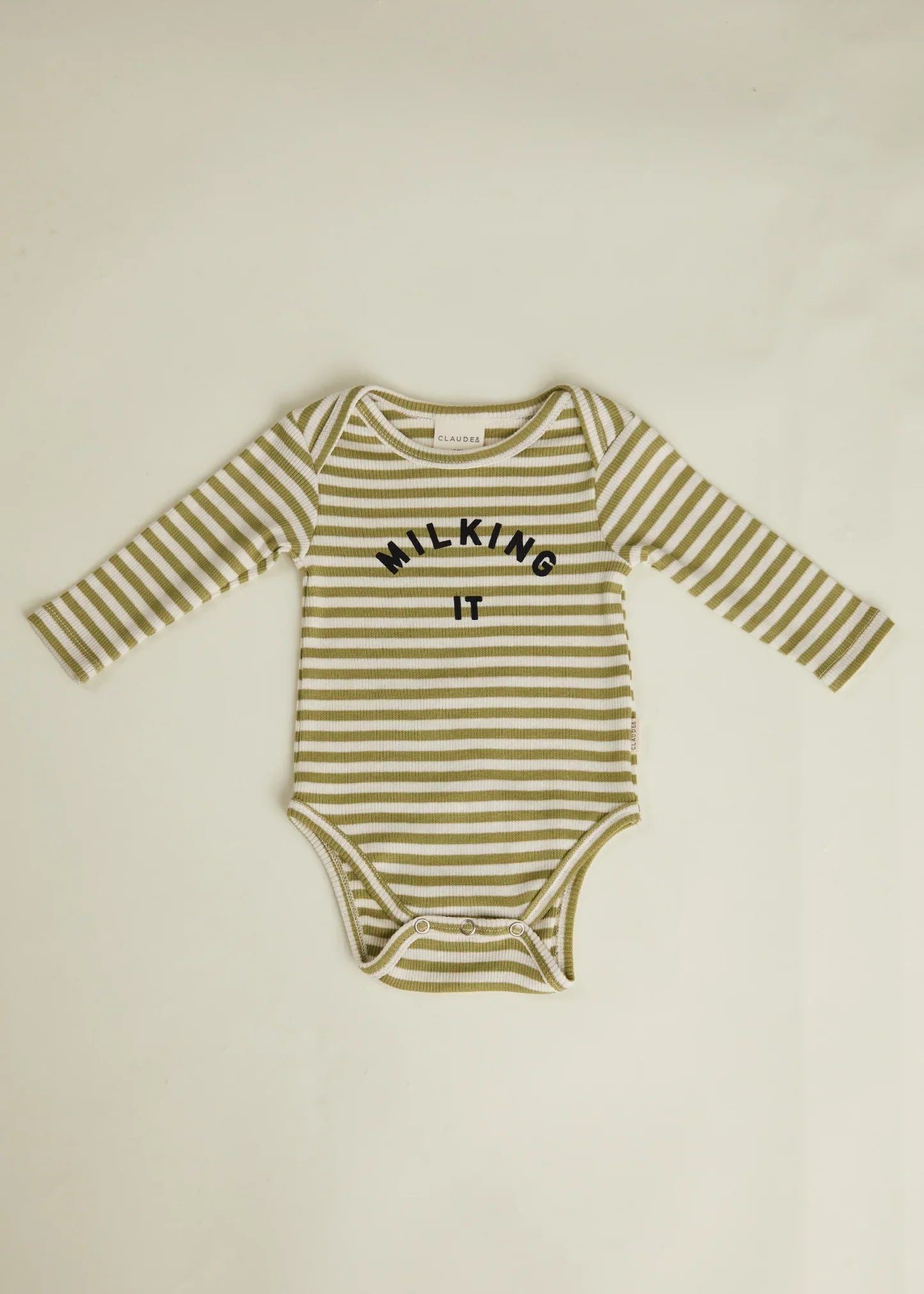 Combinaison bébé Milking It Stripe
