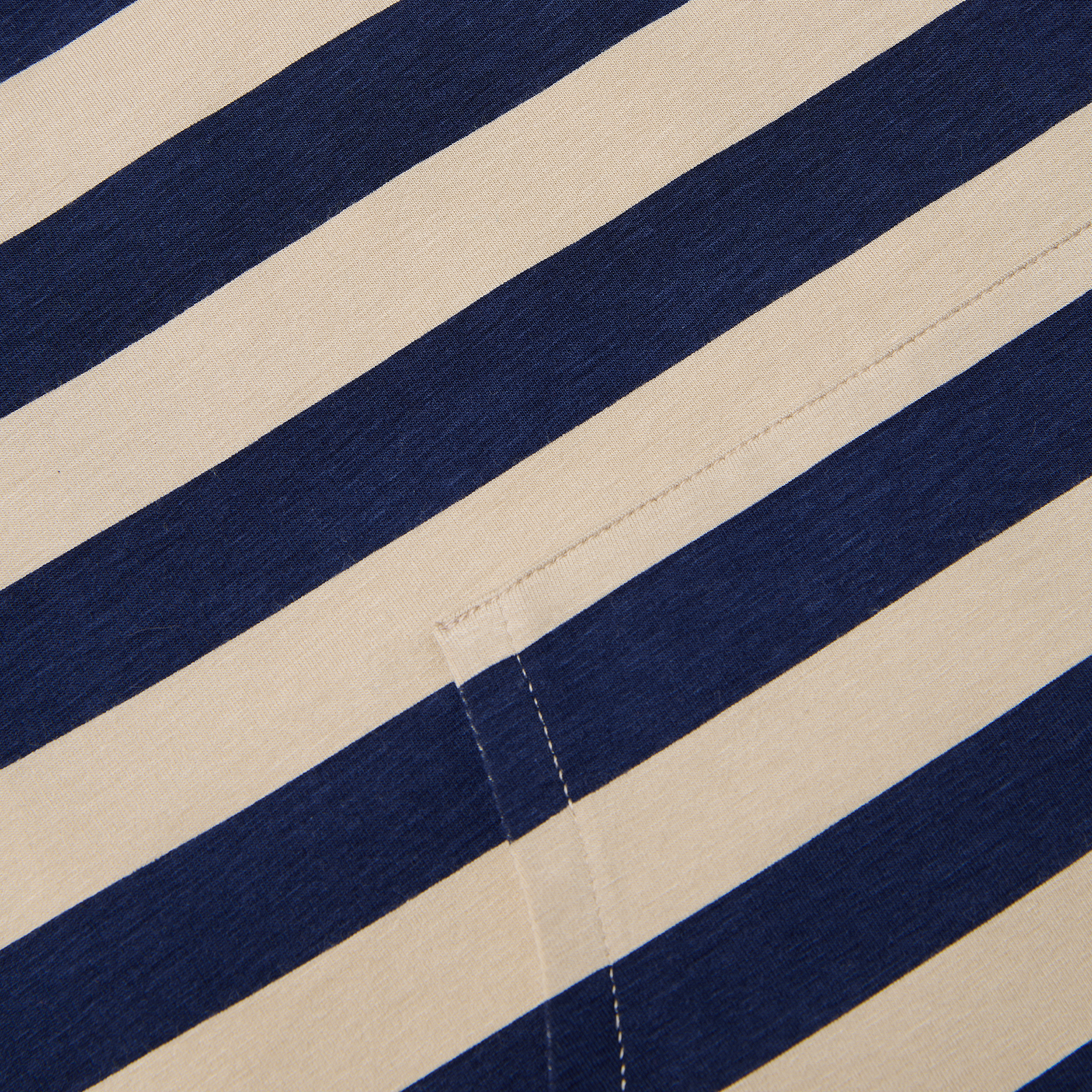 UV Poncho Navy/Sandy Stripe