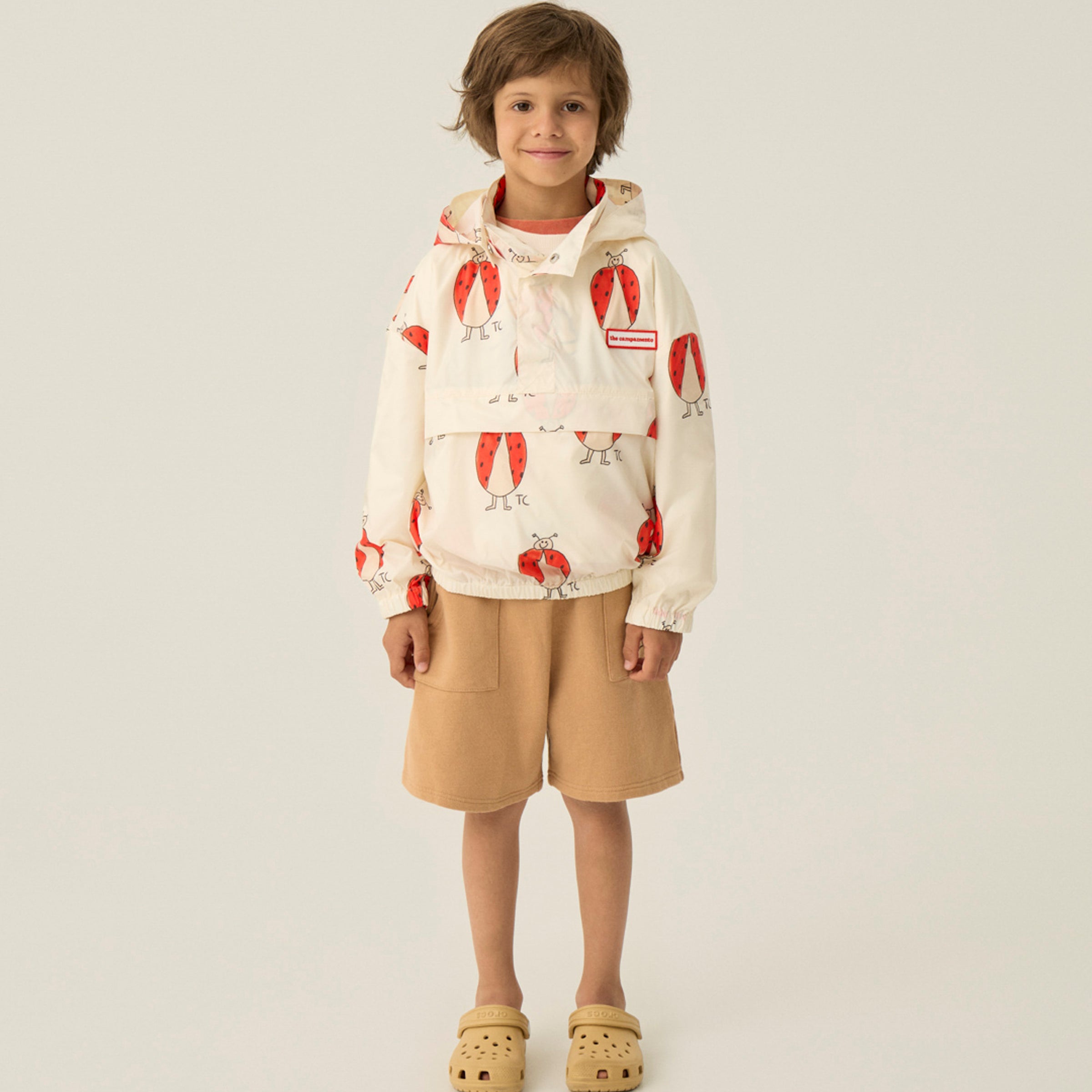 Shorts Ladybug Camel