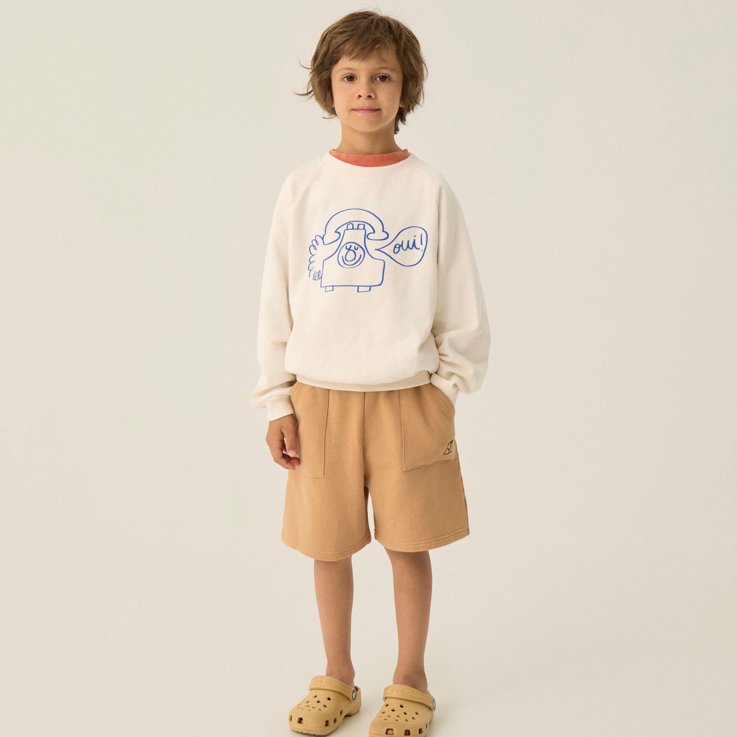 Shorts Ladybug Camel