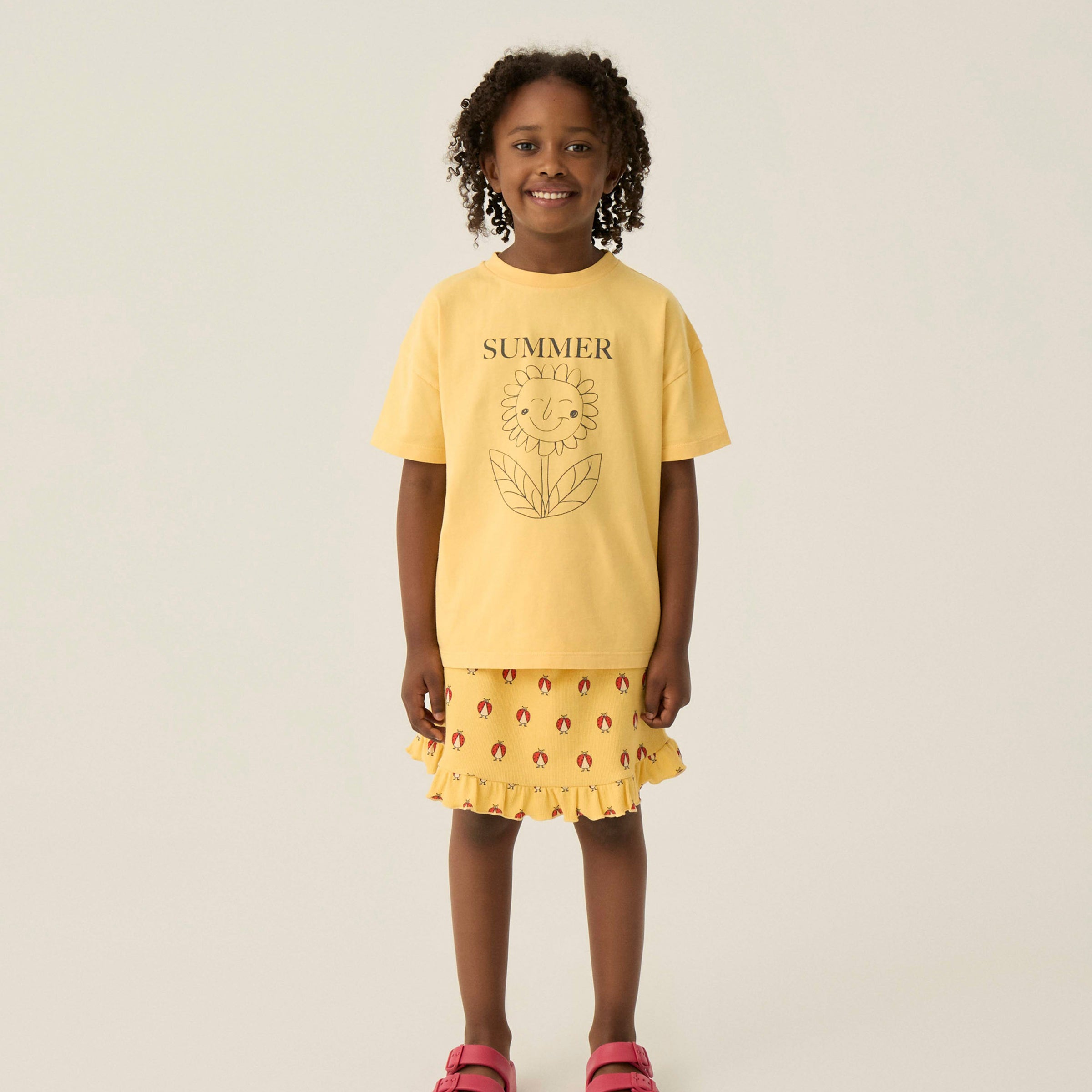 T-shirt Summer Yellow