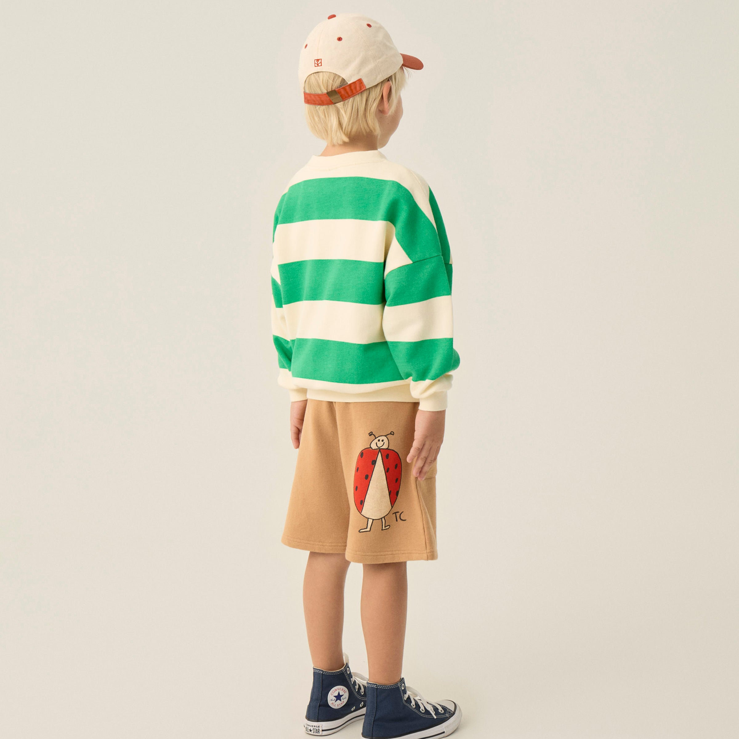 Shorts Ladybug Camel