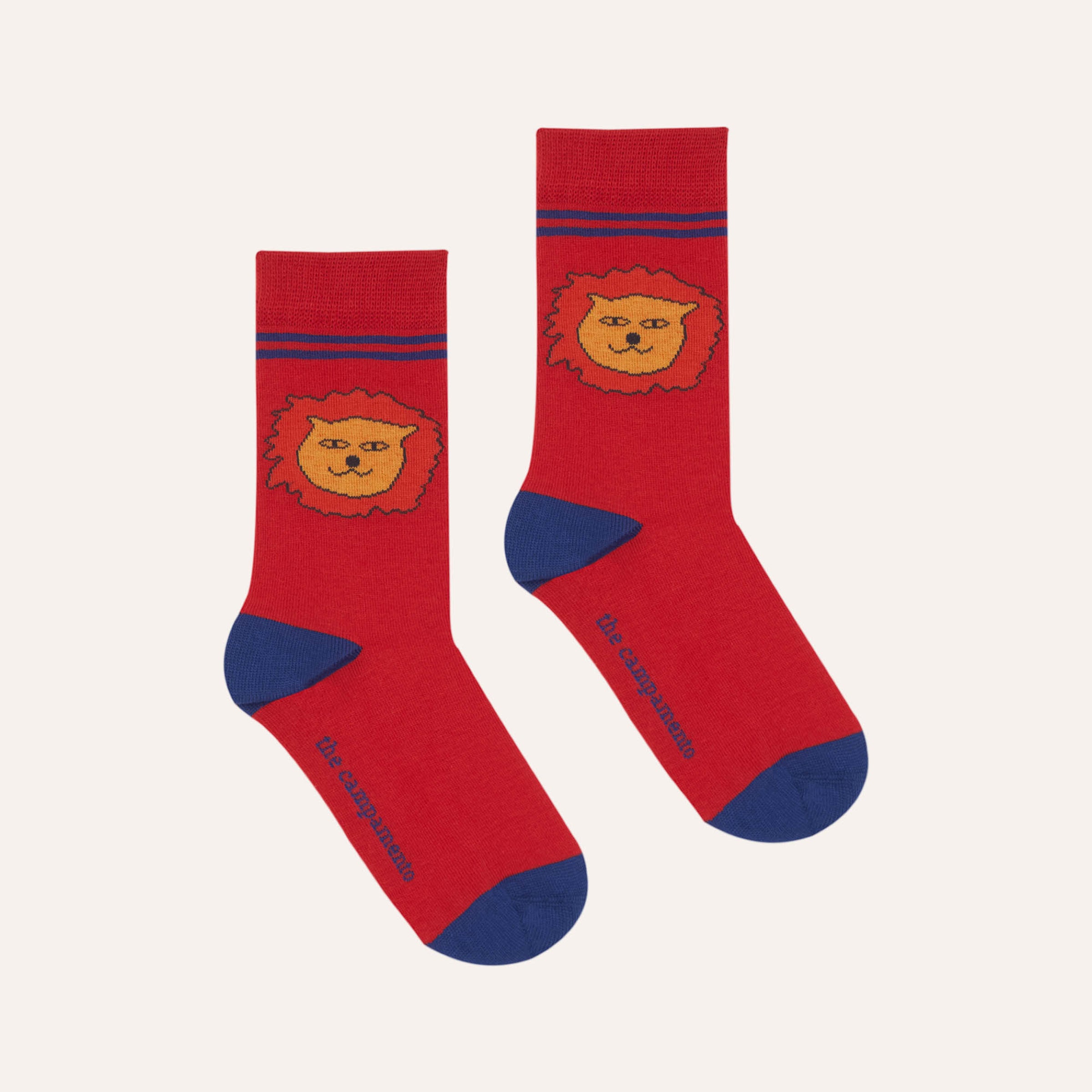 Socken Lion Red