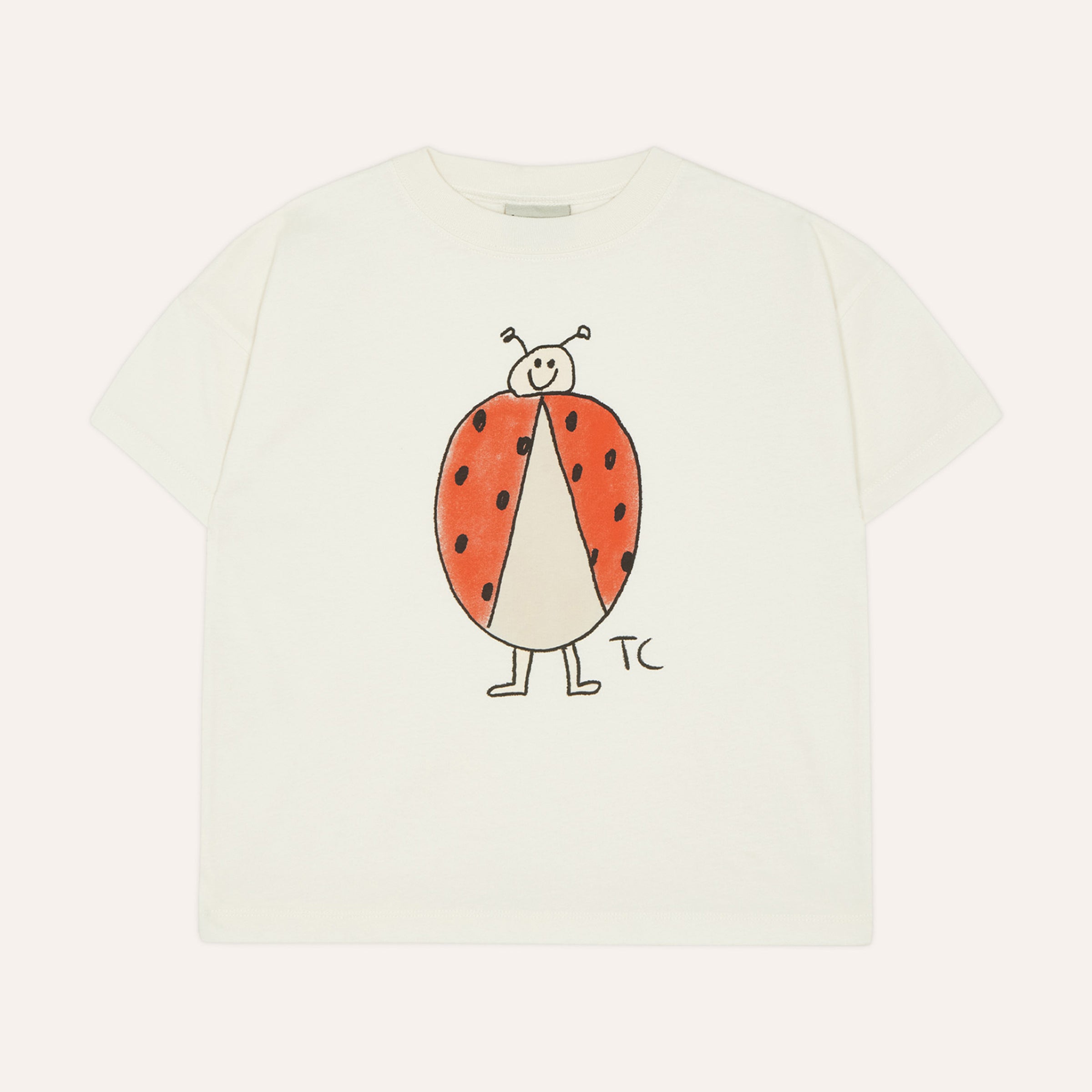 T-Shirt Ladybug Ecru