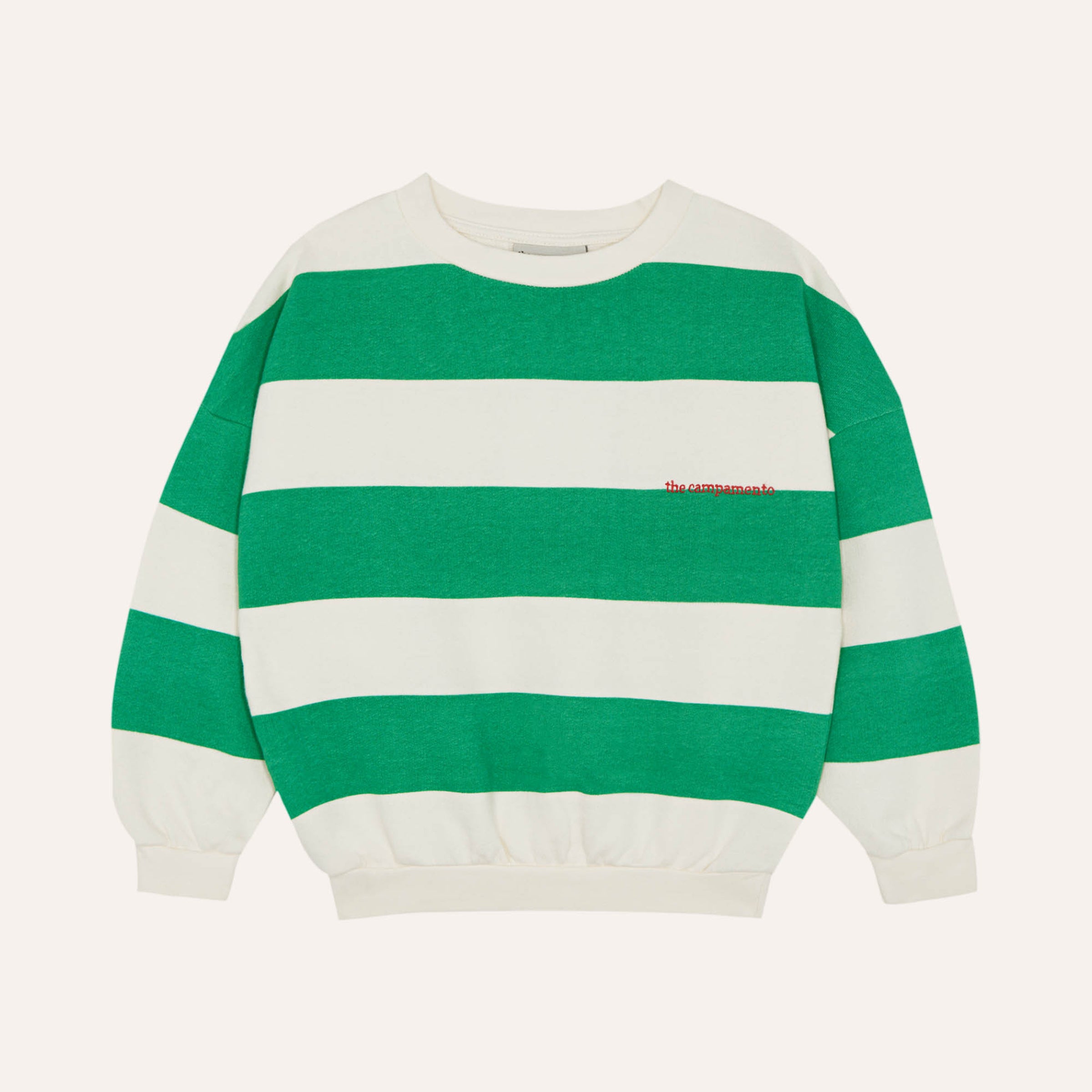Sweatshirt Stripes Green