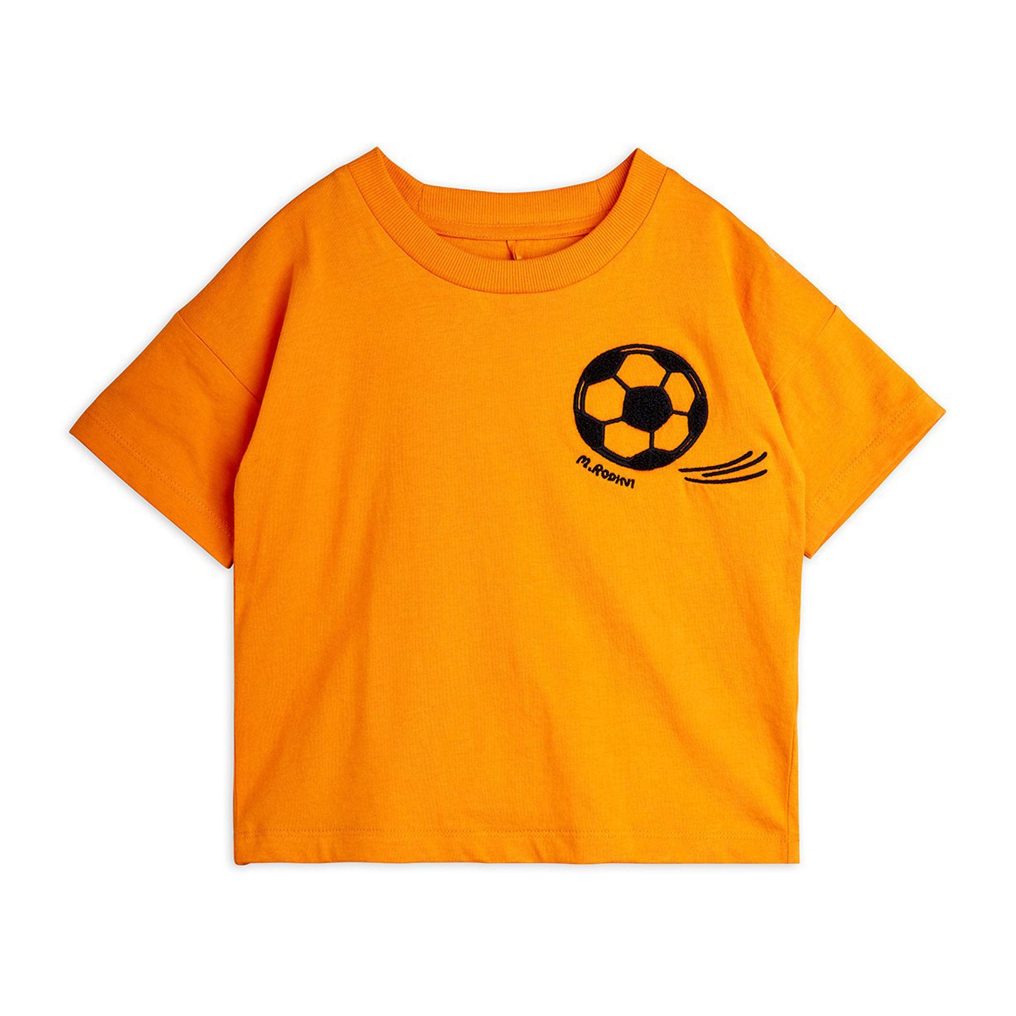 T-shirt Football Chenille Orange