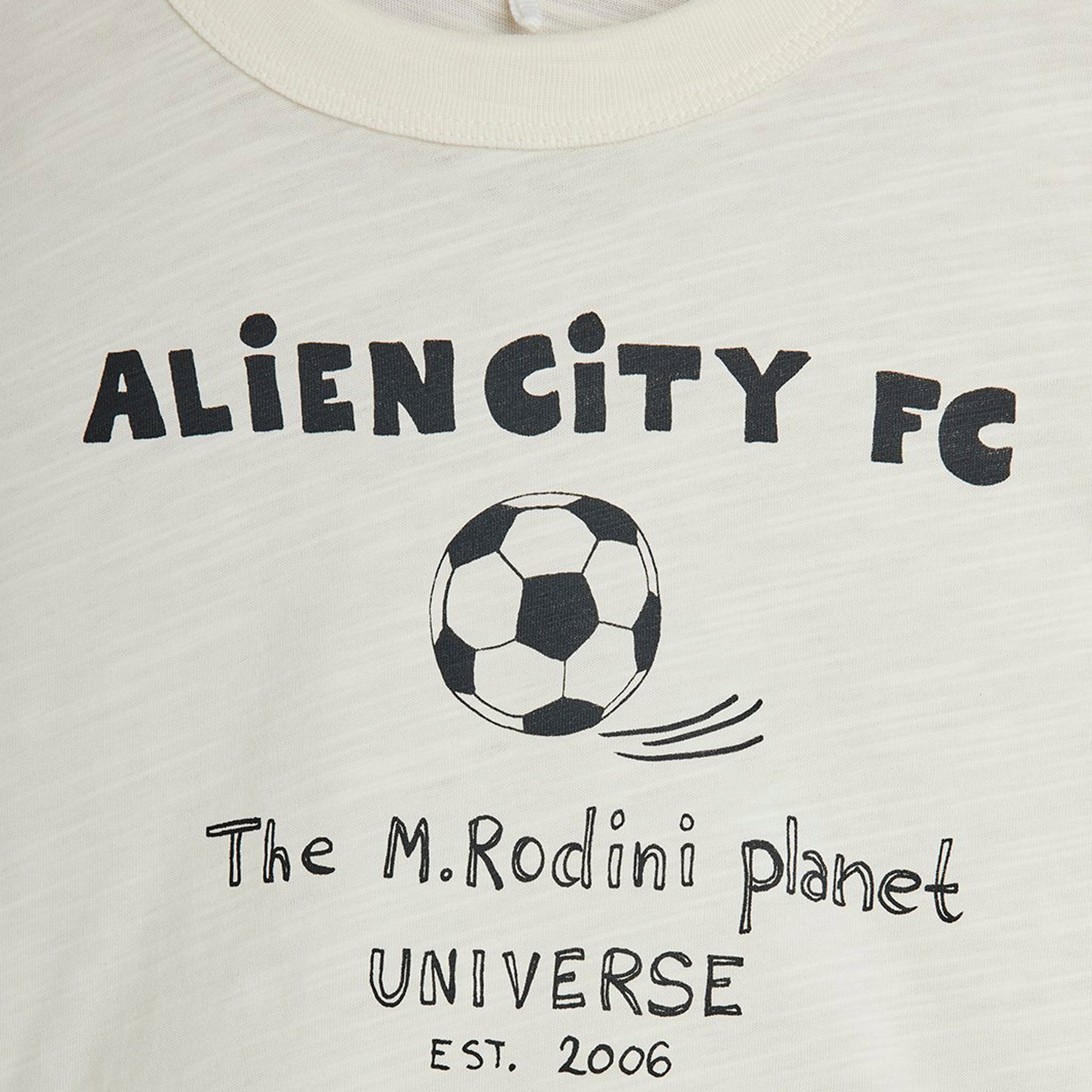 T-shirt Alien City FC Off White