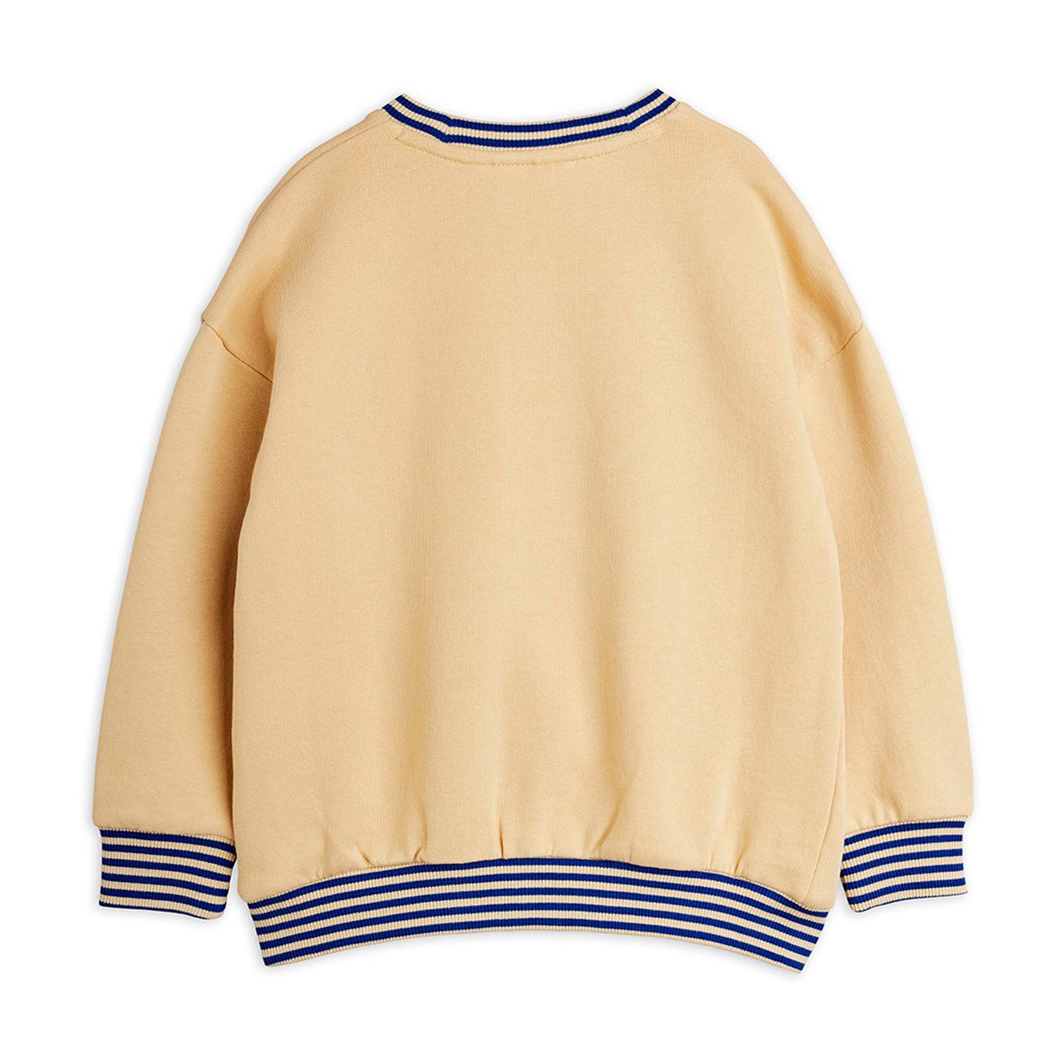 Sweatshirt Football Beige