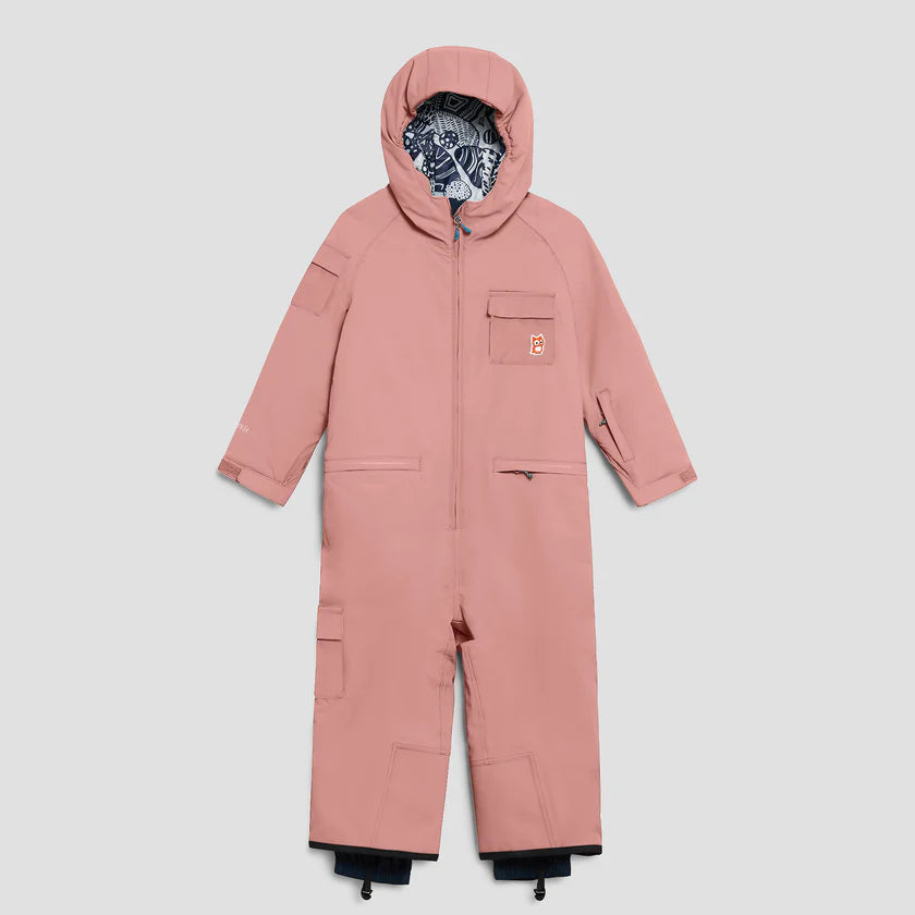 Quest Dark rose ski suit