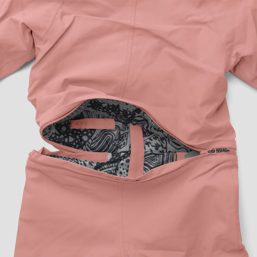 Quest Dark rose ski suit