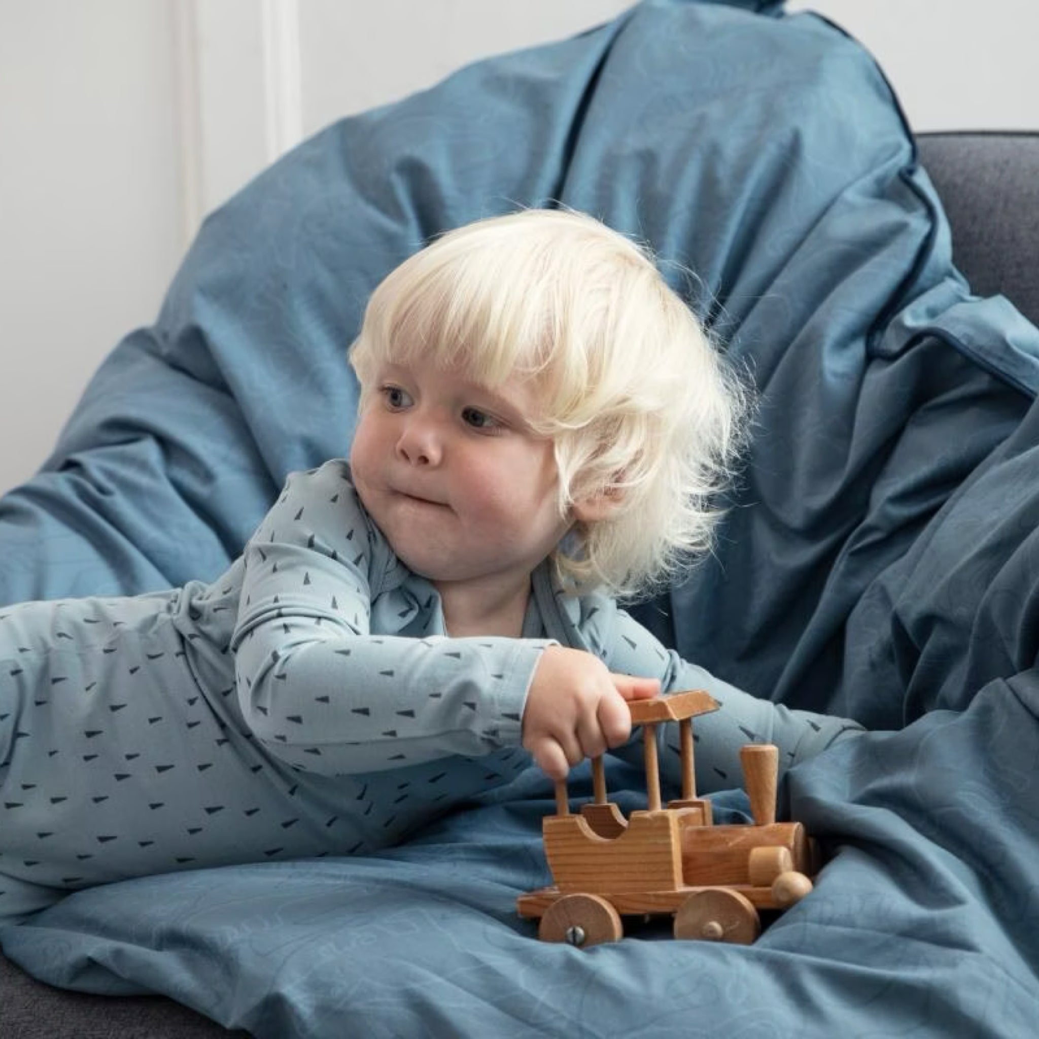 Parure de lit 100x140 / 60x40 Junior, Dino