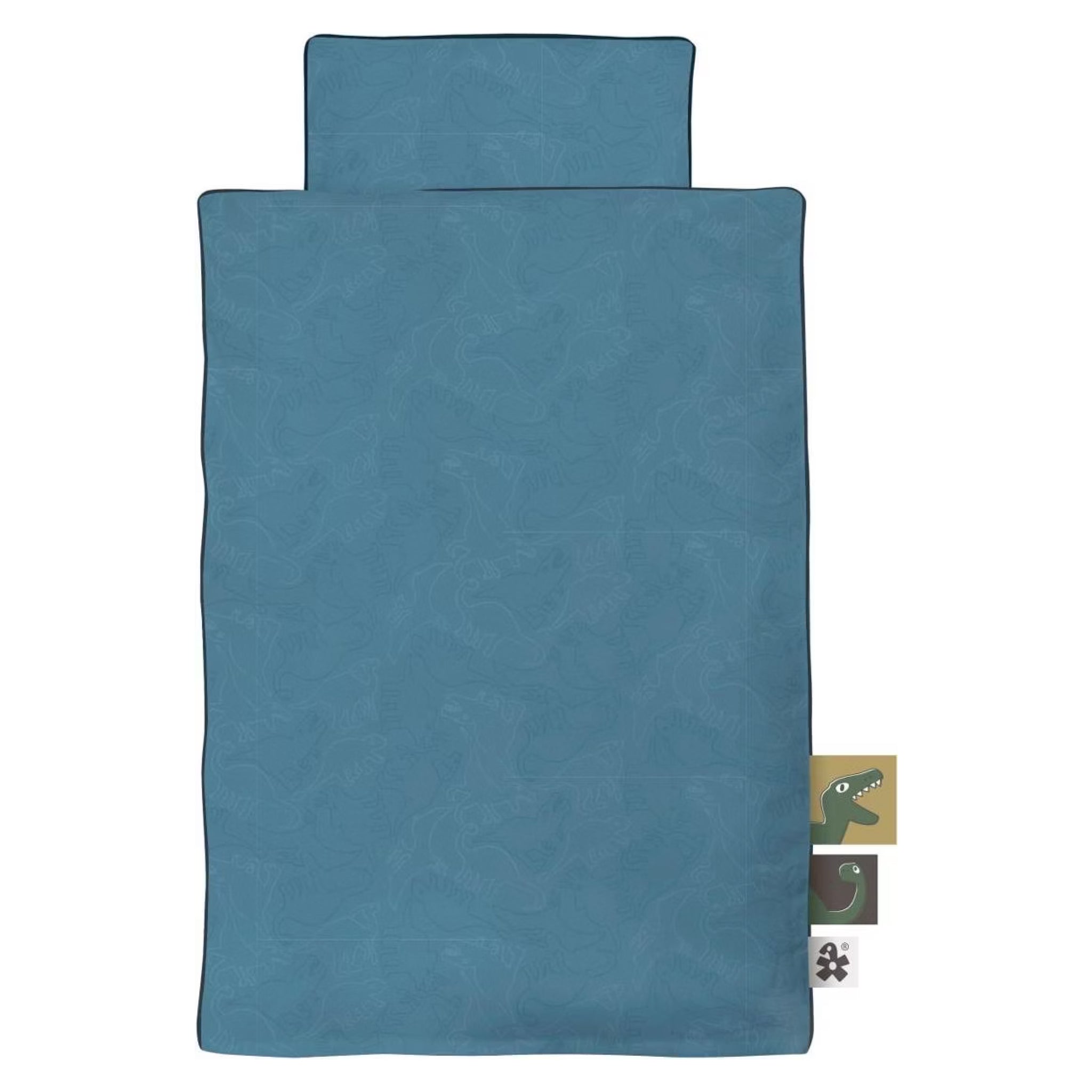 Bettwäsche 100x140 / 60x40 Junior, Dino