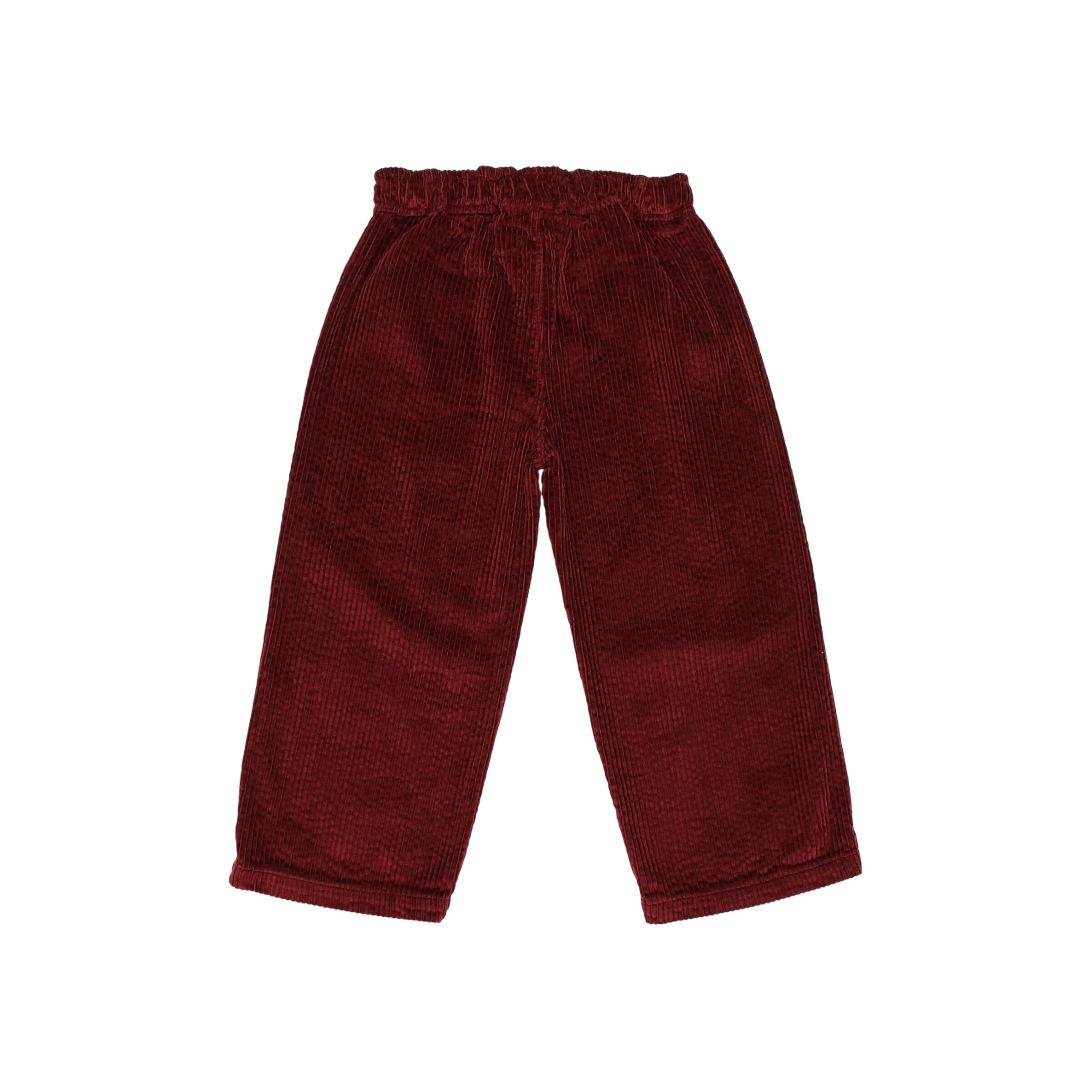 Corduroy Burgundy Trousers