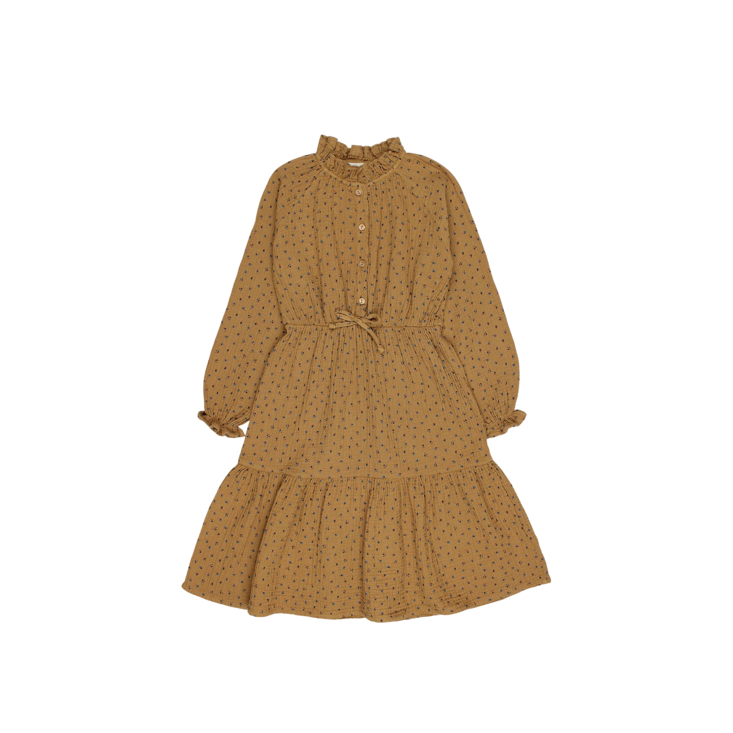 Dress Fall Maxi Ocre