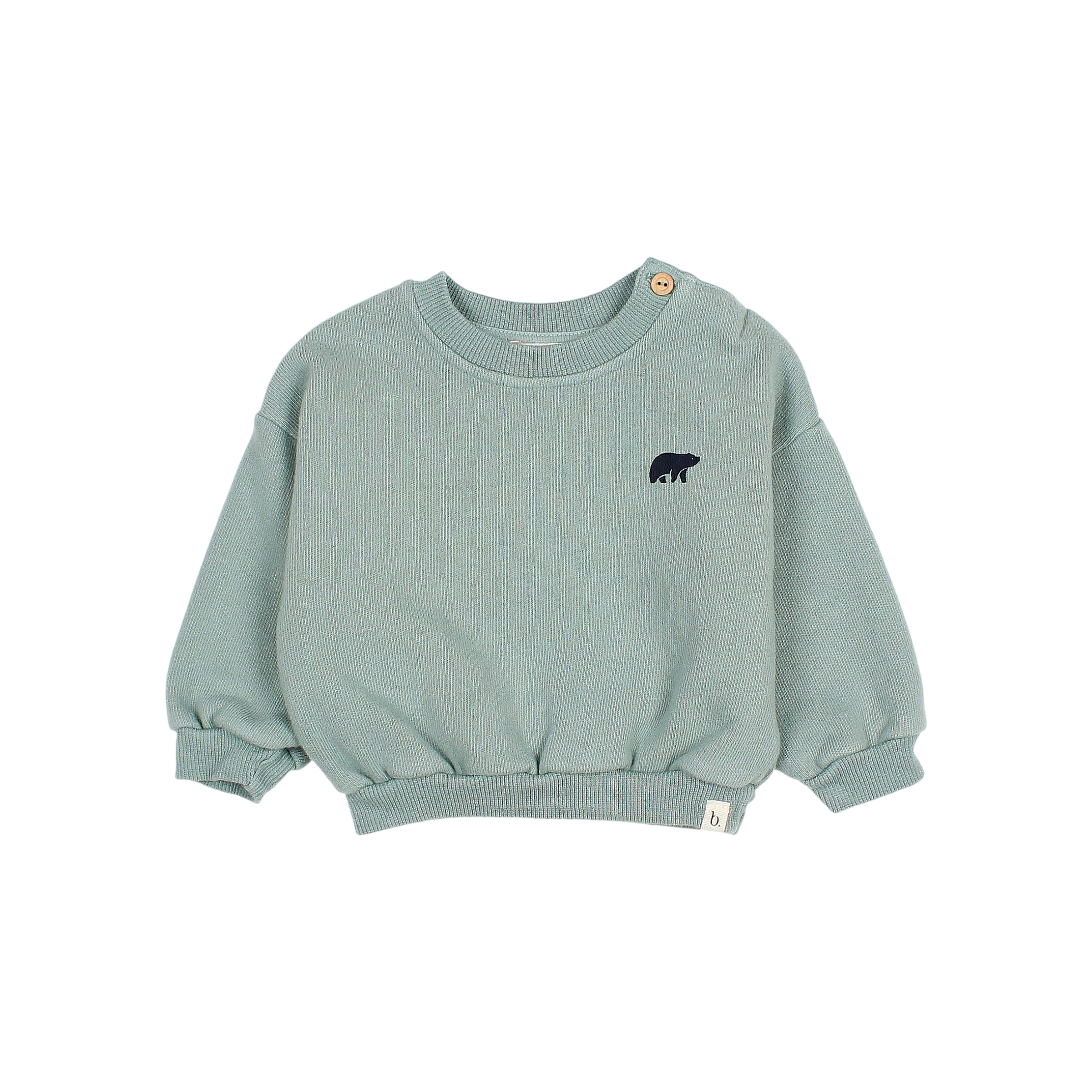 Baby Sweatshirt Hibernation Alpine Green