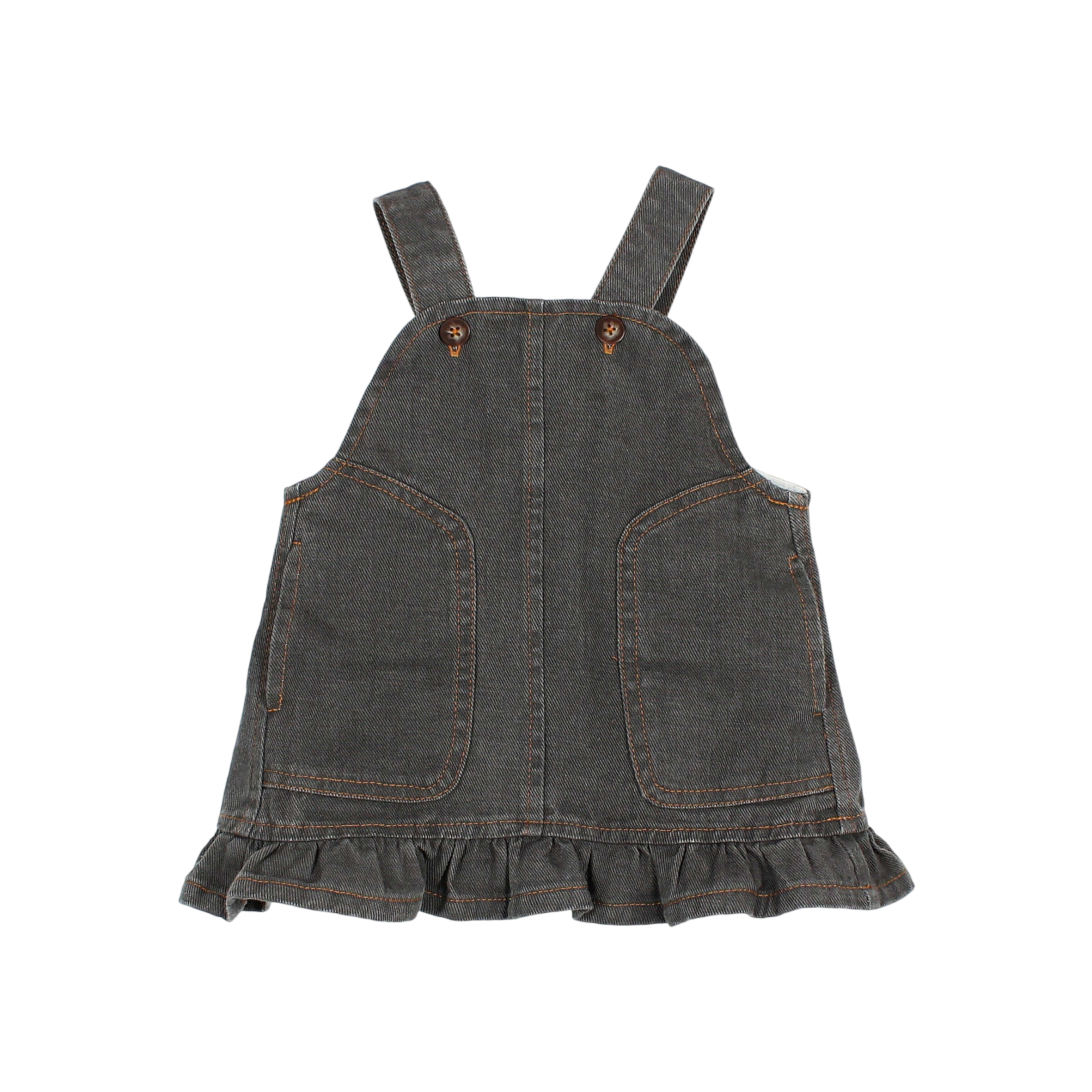 Baby Kleid Denim Grey Denim