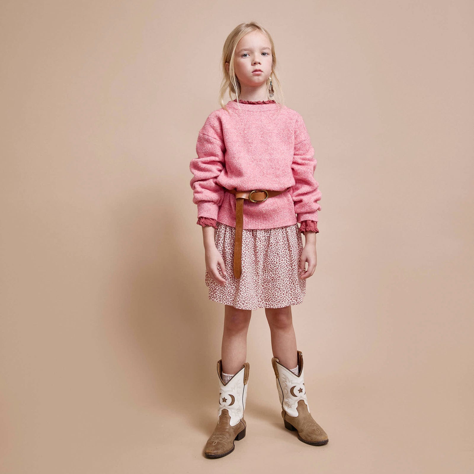 Jupe Speckle Bourgogne