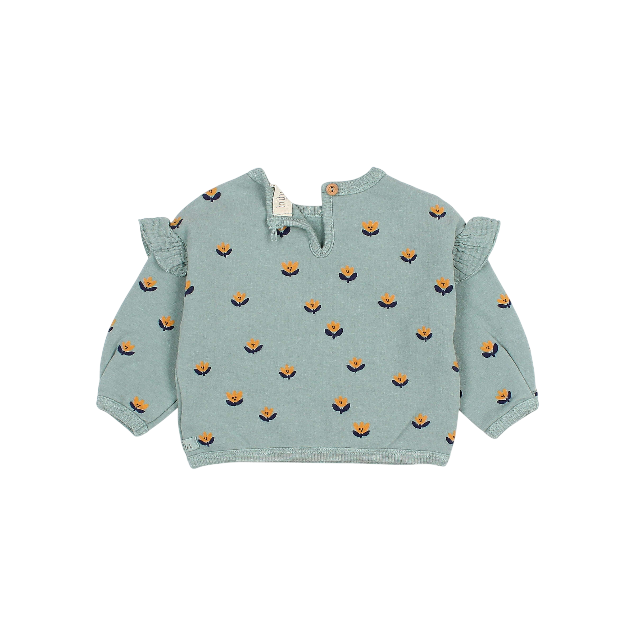 Sweat-shirt bébé Naïf Alpine Green