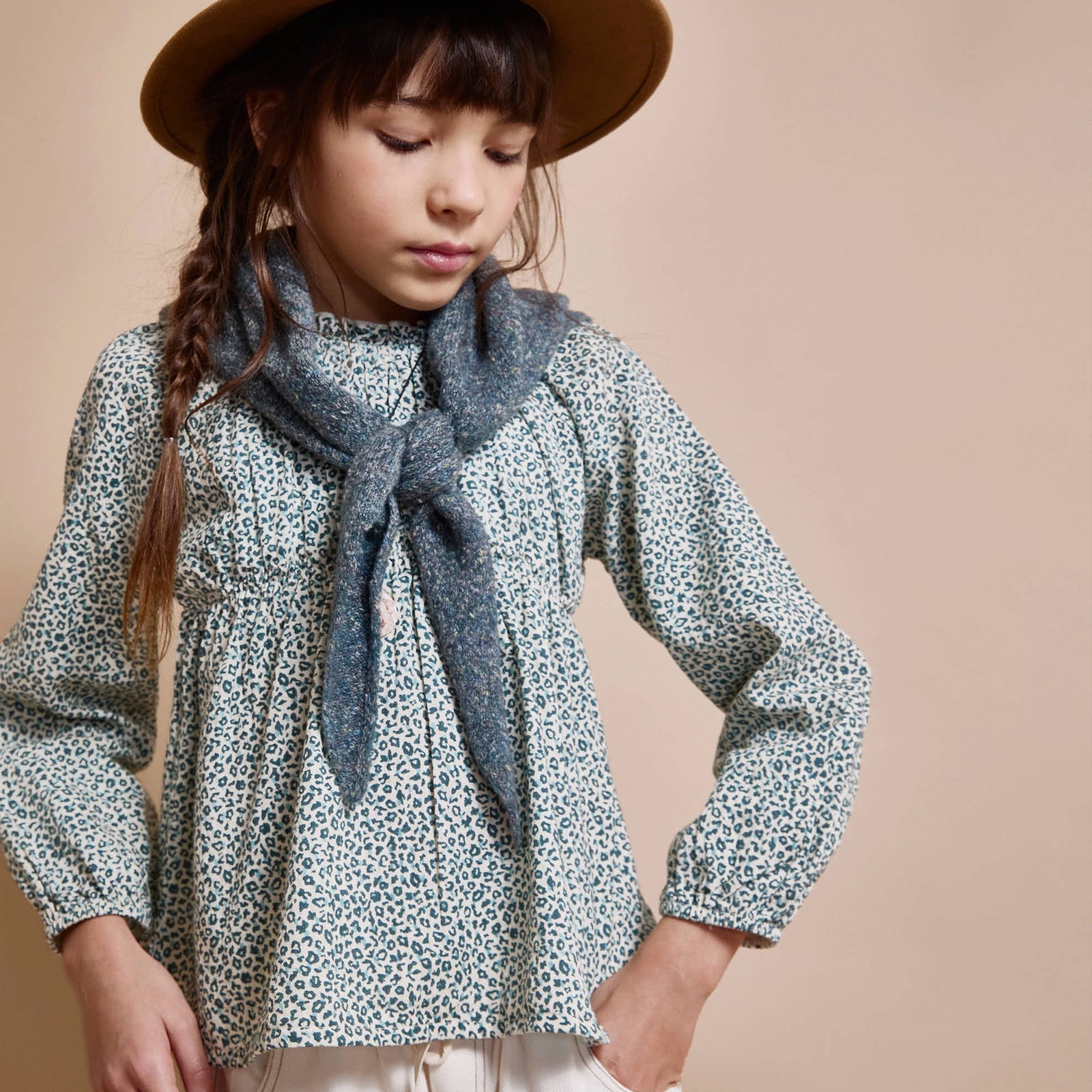 Blouse Speckle Alpine Green