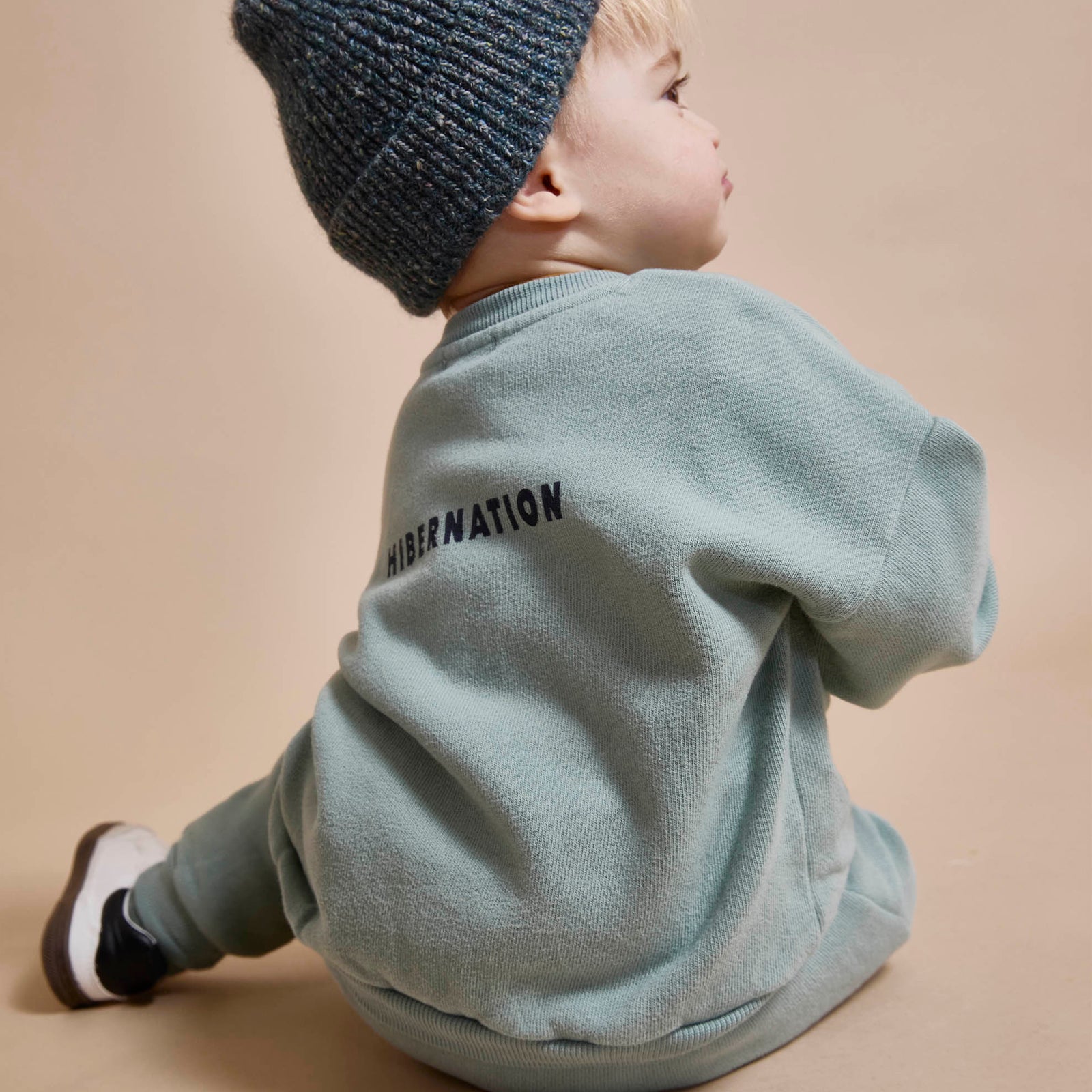 Sweat-shirt bébé Hibernation Alpine Green