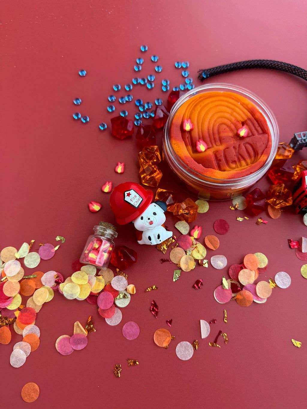 Set de pâte à modeler pompier