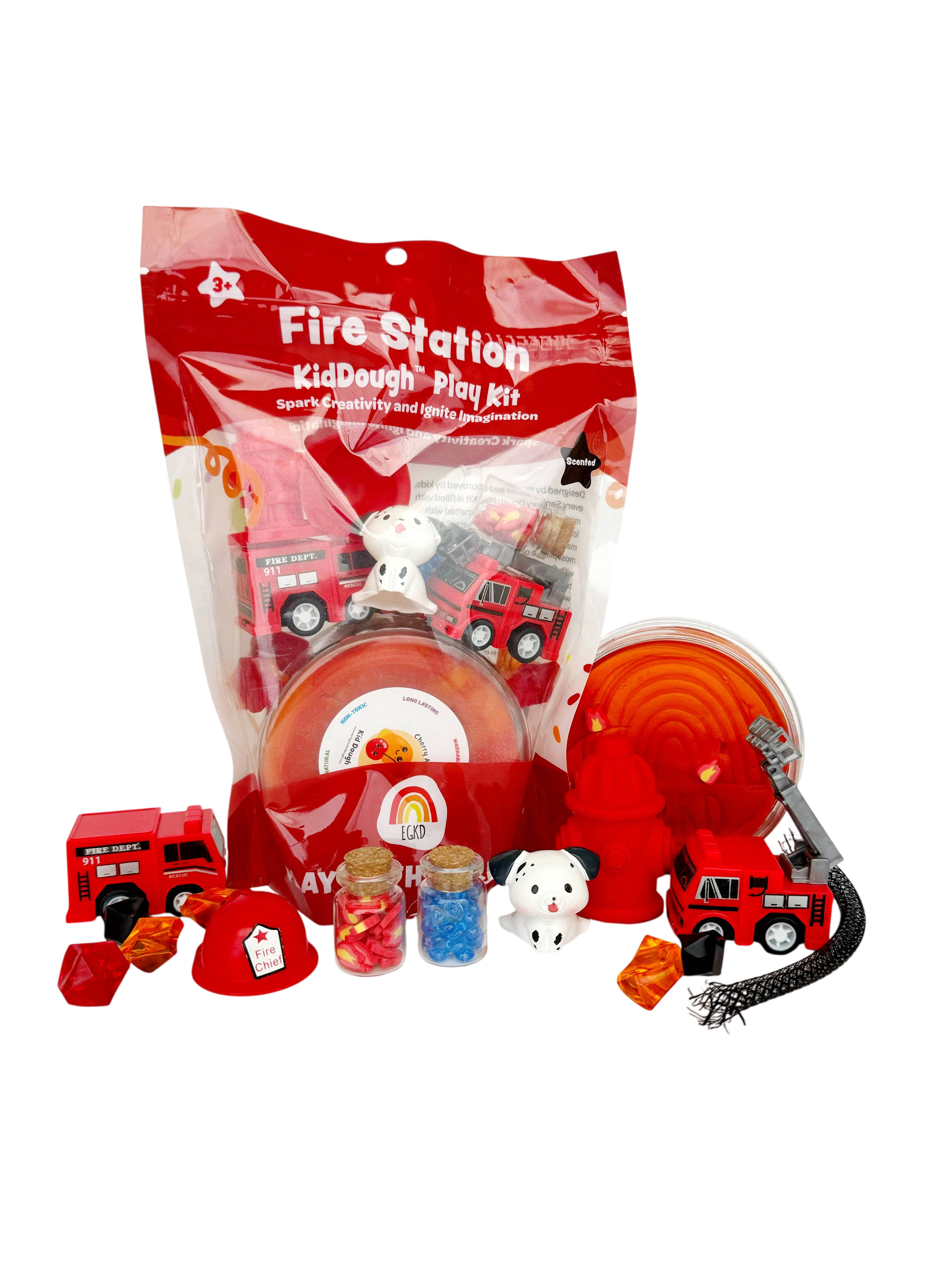 Set de pâte à modeler pompier