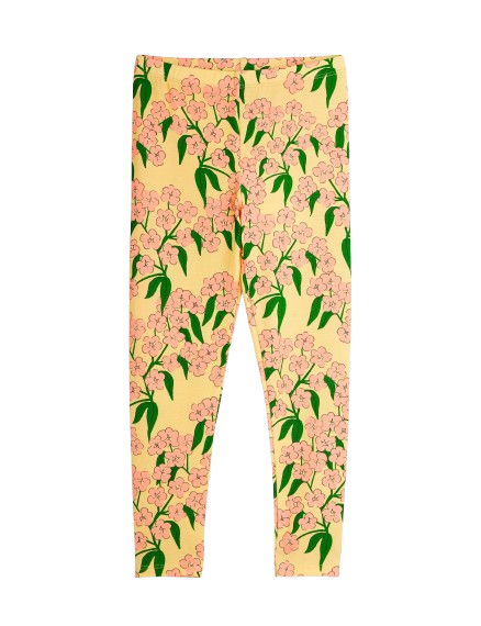 Leggings Alpine Flowers Yellow