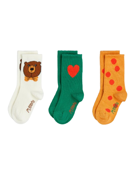 Socken 3er-Set Bear Multi