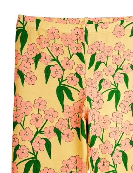 Leggings Alpine Flowers Yellow