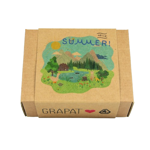 Set de figurines en bois Hello Summer Grapat x Ostheimer