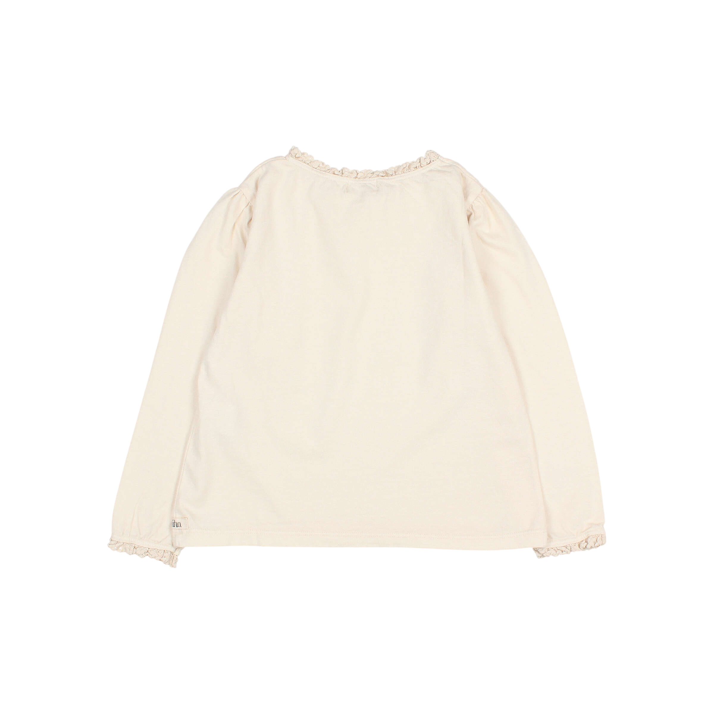 Long-sleeved shirt Lace Ivory