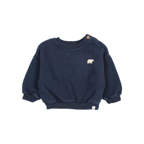 Baby Sweatshirt Hibernation Navy