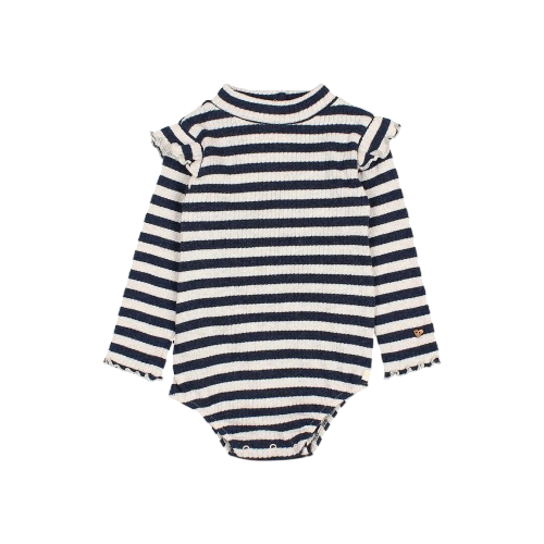 Baby Body Fancy Stripes Navy