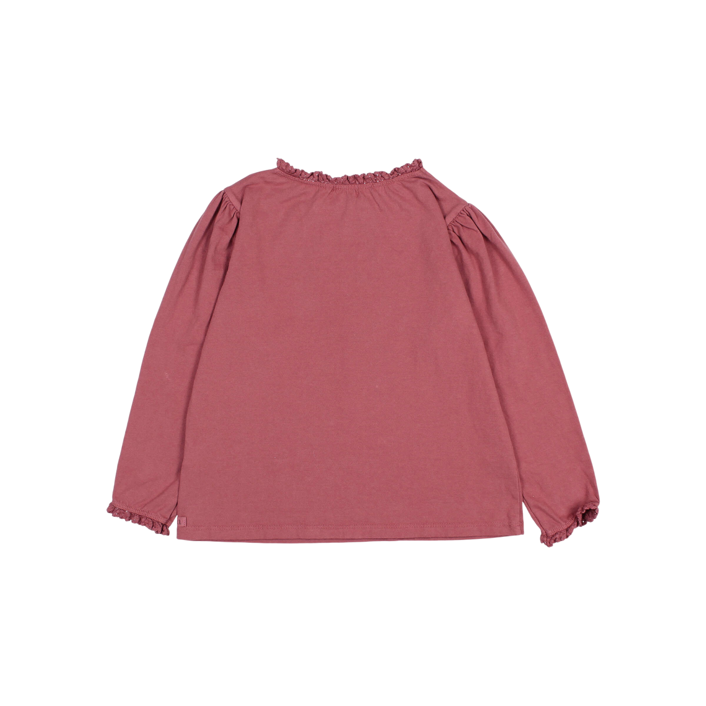 Long-sleeved shirt Lace Blush