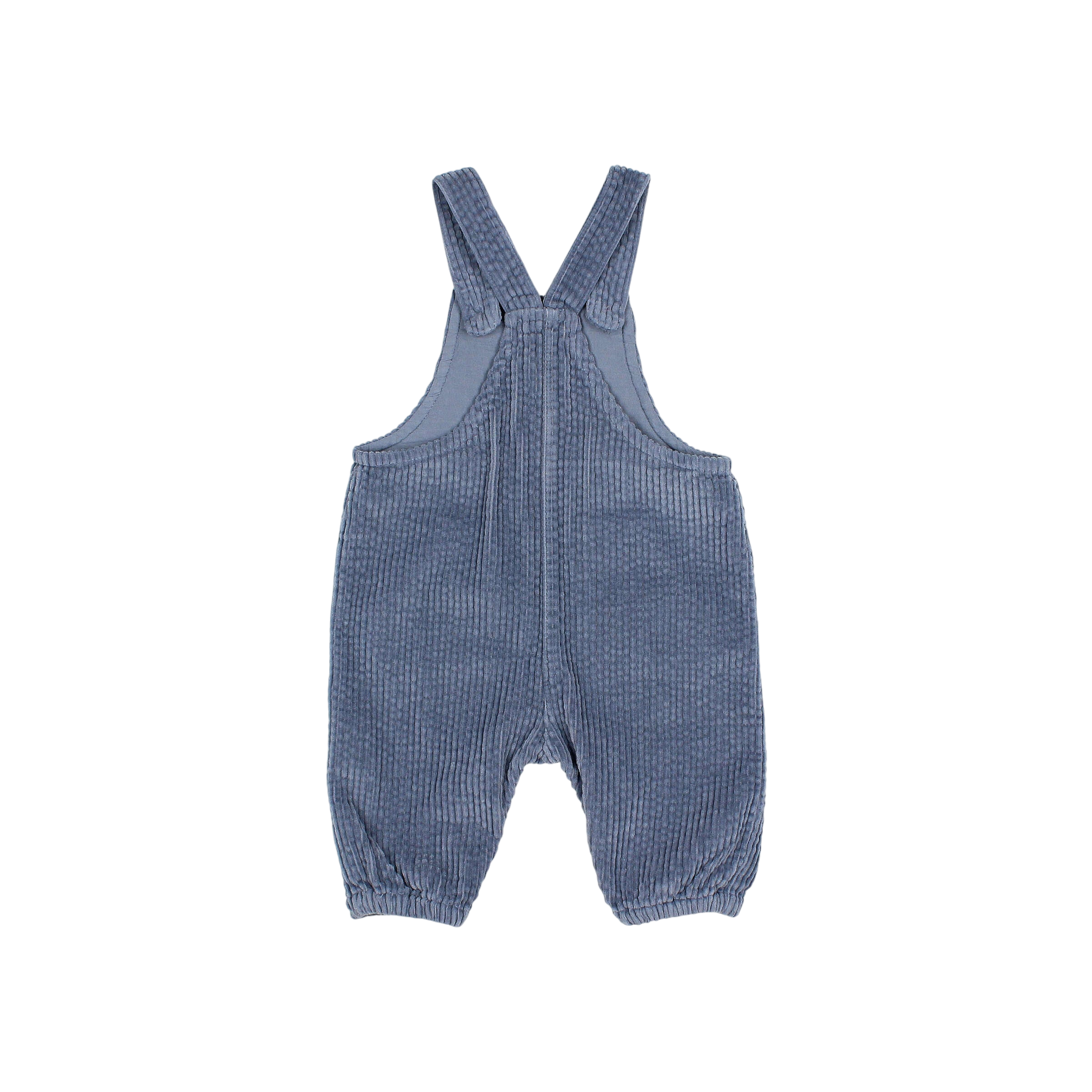 Baby Latzhosen Corduroy Artic Blue