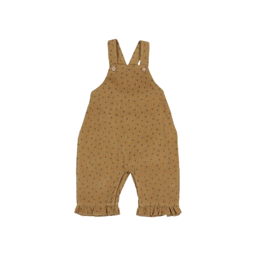 Salopette bébé automne Ocre